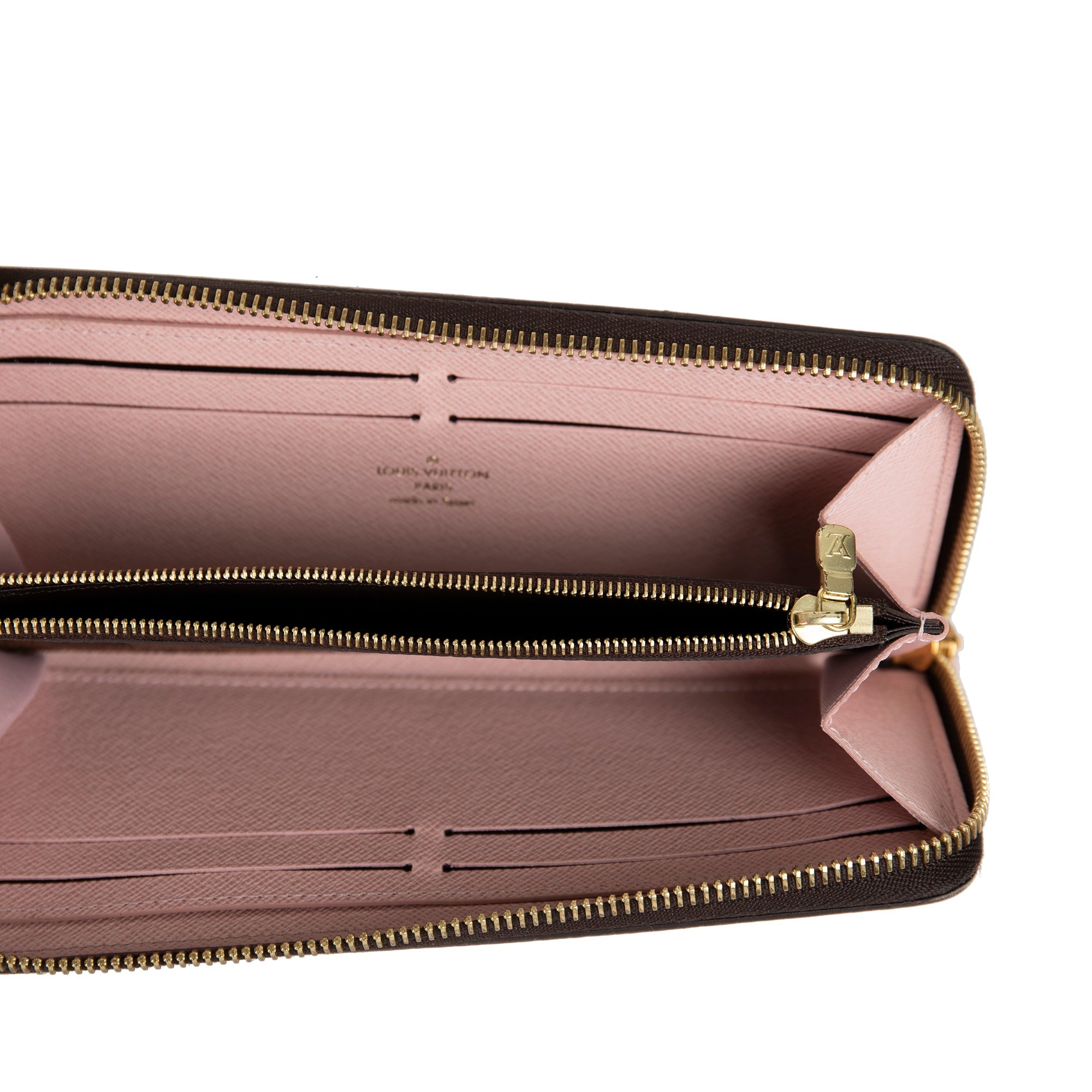 Louis Vuitton 2021 Damier Ebene Clemence Wallet w/ Box