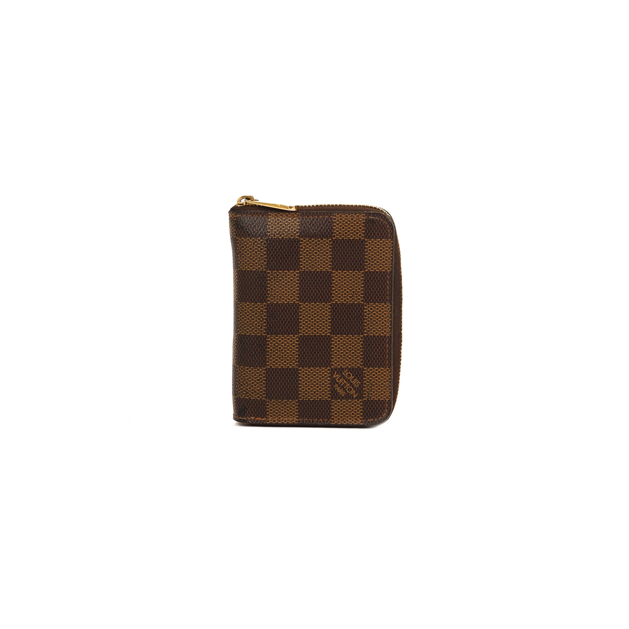 Louis Vuitton 2021 Damier Ebene Zippy Coin Purse