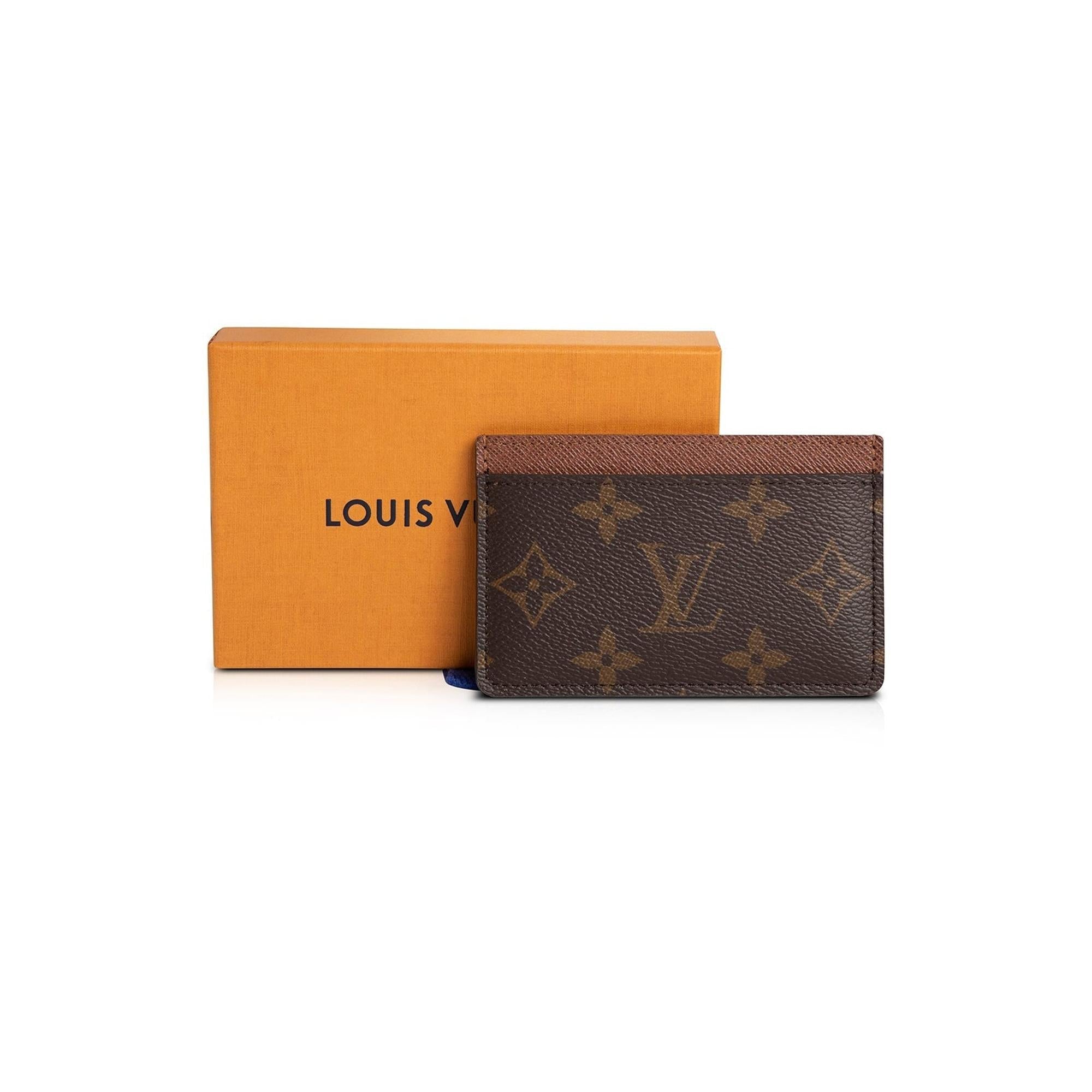 Louis Vuitton 2021 Monogram Card Holder w/ Box & Receipt