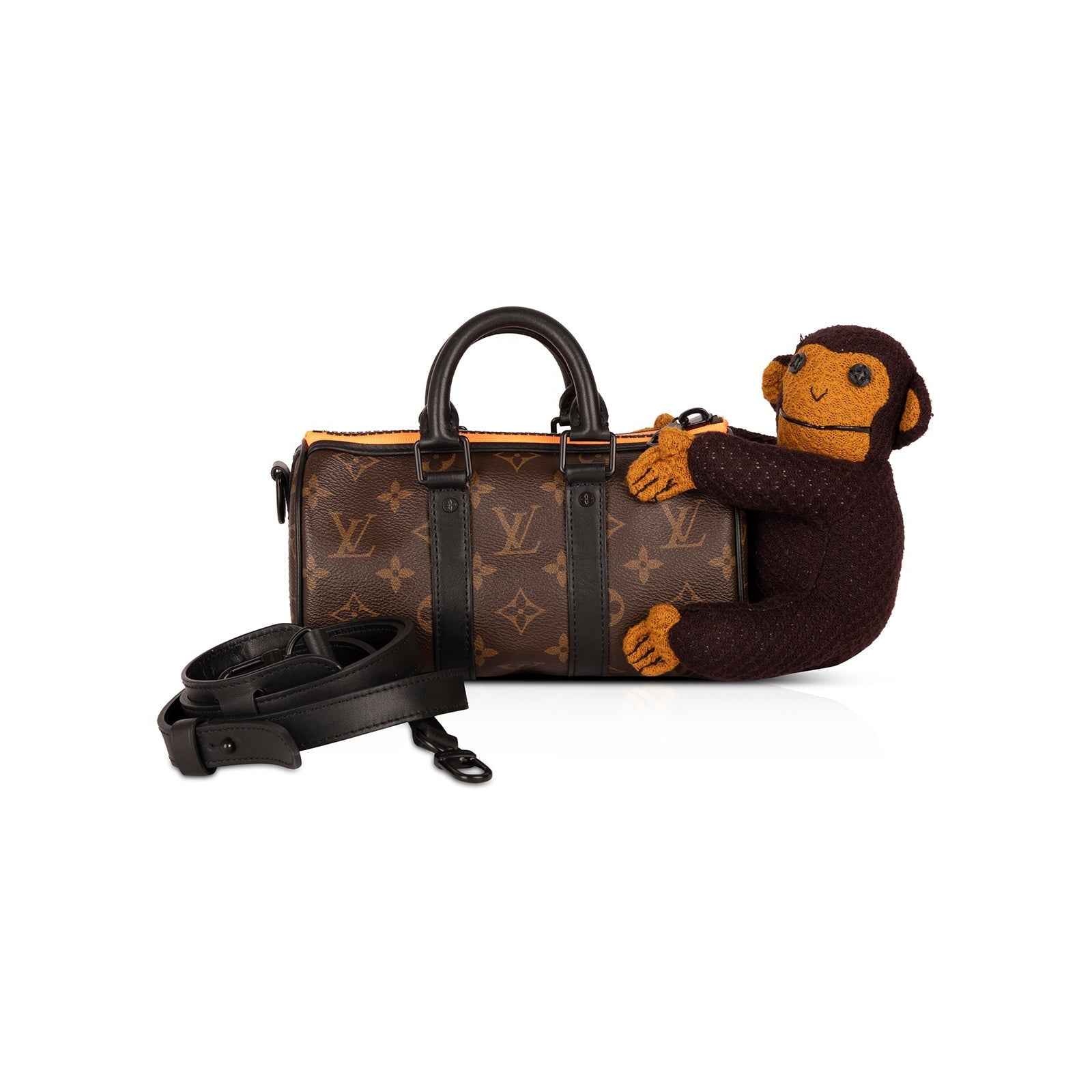 Louis Vuitton 2021 Monogram Keepall XS Monkey Puppet LV Friends - Messenger  Bags, Bags - LOU585017