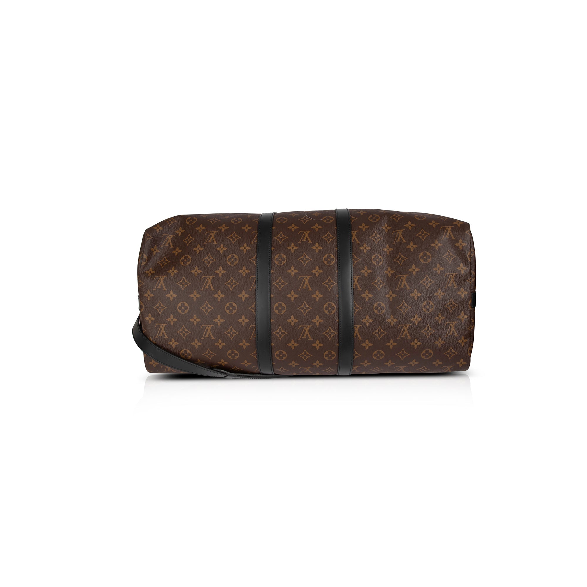 Louis Vuitton 2021 Monogram Macassar Keepall Bandouliere 55