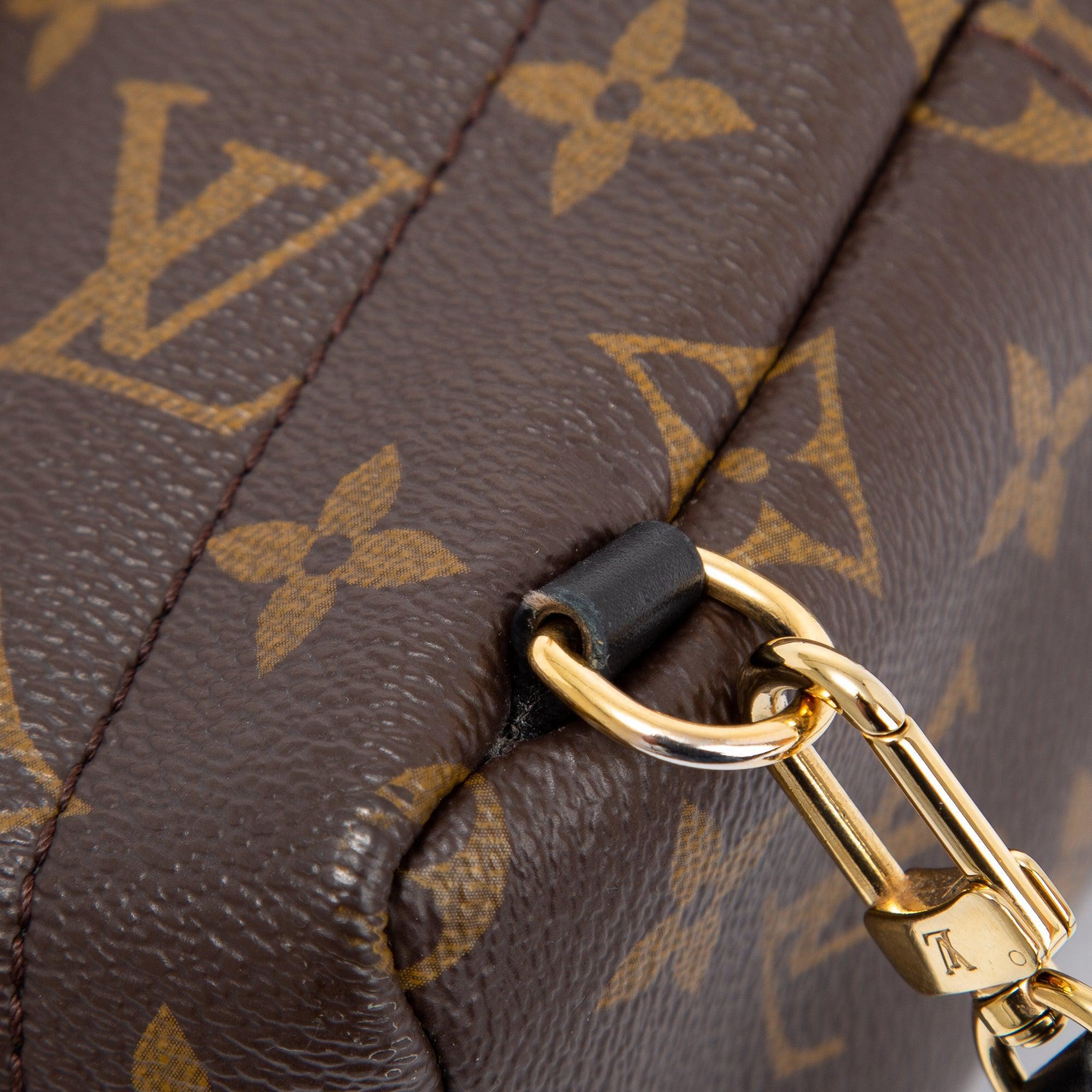 Louis Vuitton 2021 Monogram Palm Springs Mini Backpack w/ Box