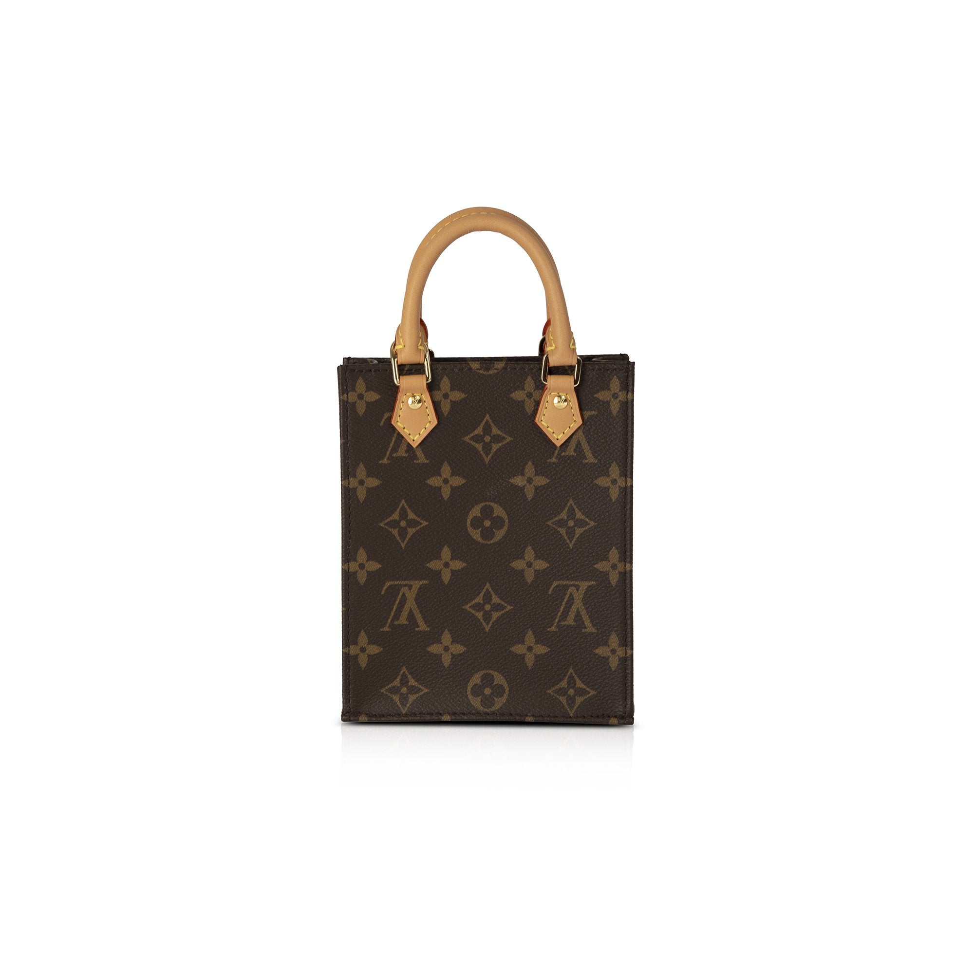 Louis Vuitton 2021 Monogram Petit Sac Plat w/ Box