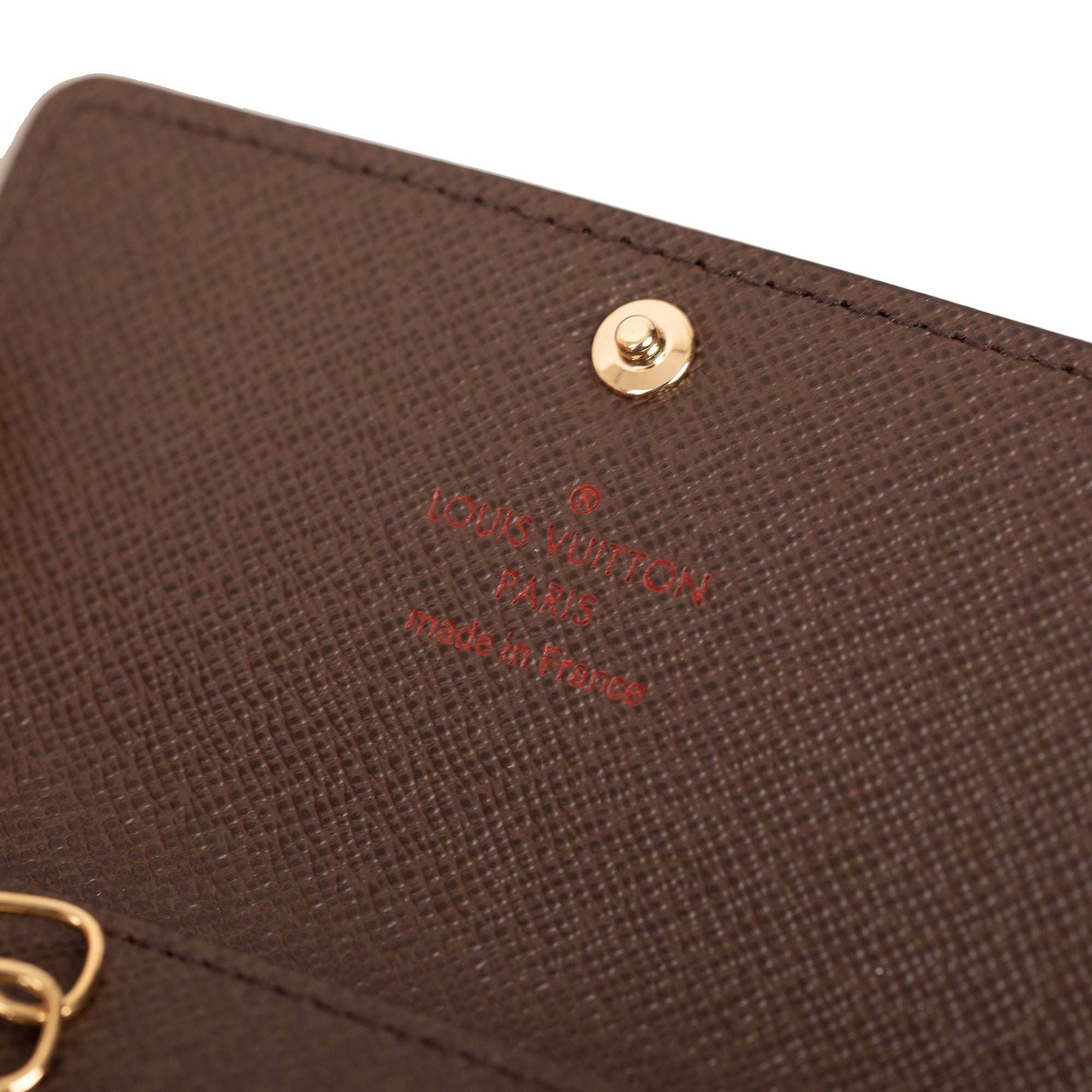 Louis Vuitton 2022 Damier Ebene 6 Key Holder w/ Box