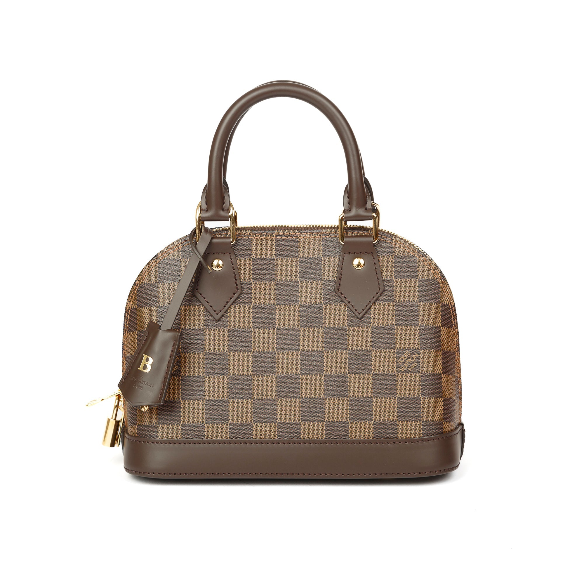 Louis Vuitton 2022 Damier Ebene Alma BB w/ Box & Receipt