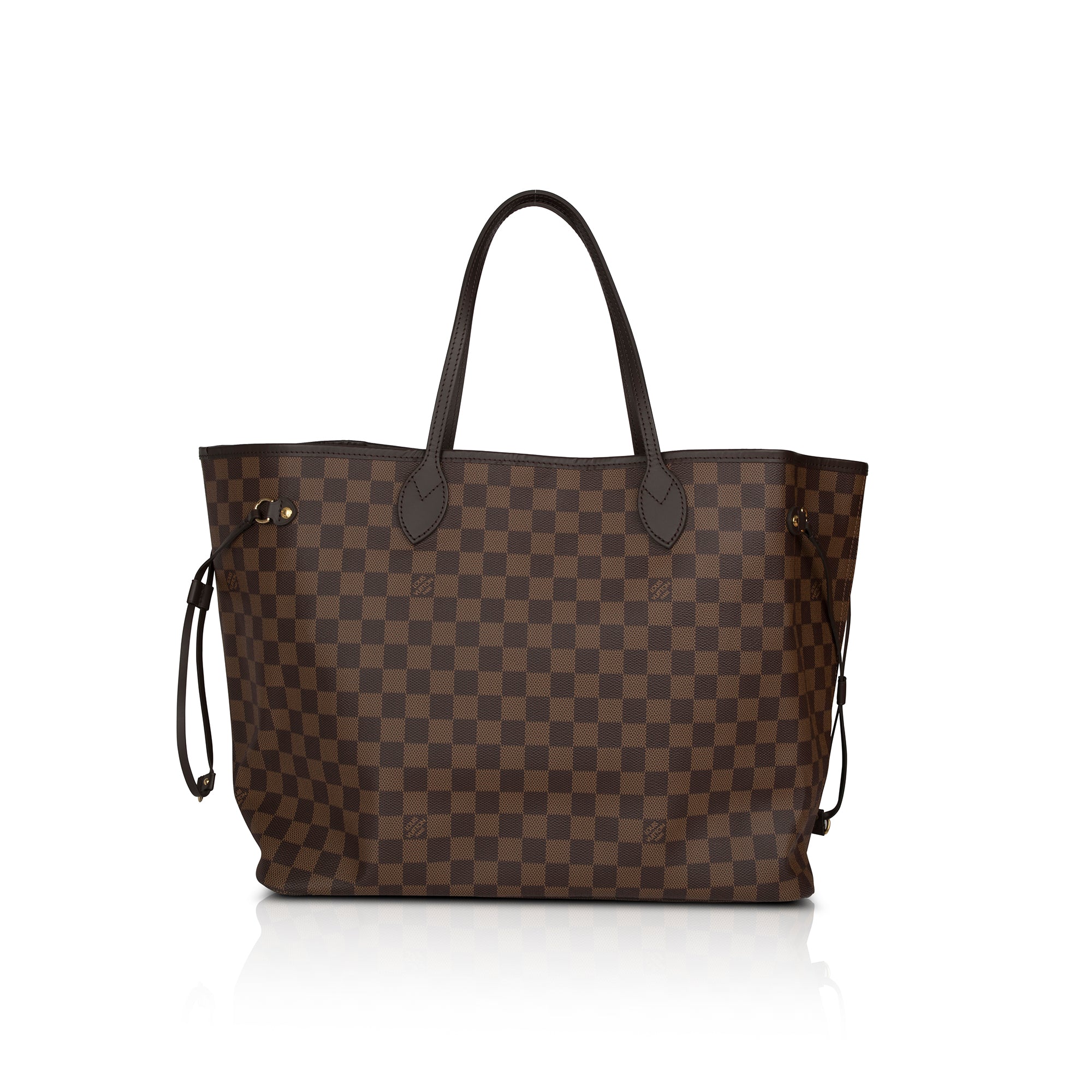 Louis Vuitton 2022 Damier Ebene Neverfull GM w/ Pouch, Box & Receipt
