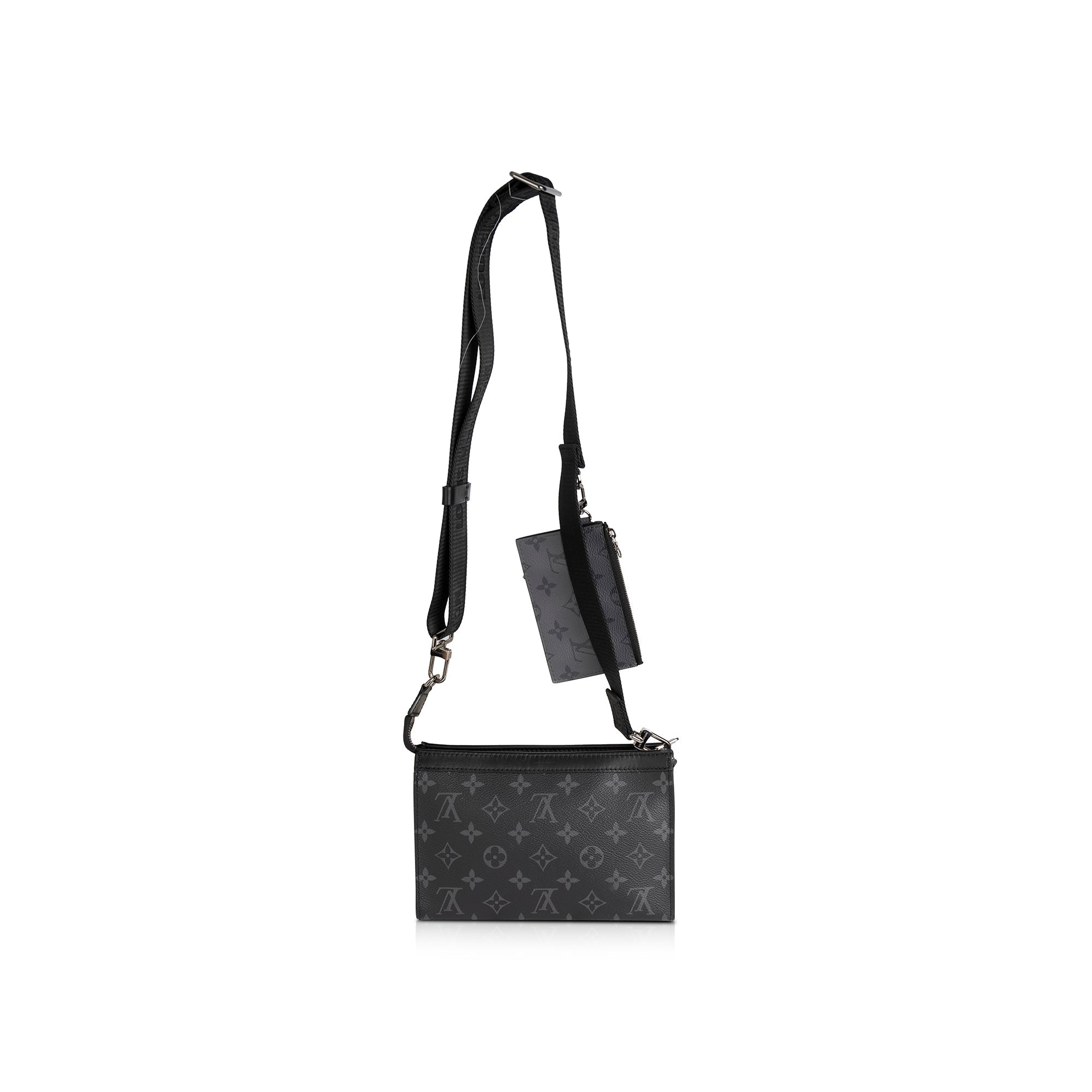 Louis Vuitton 2022 Monogram Eclipse Gaston Wearable Wallet