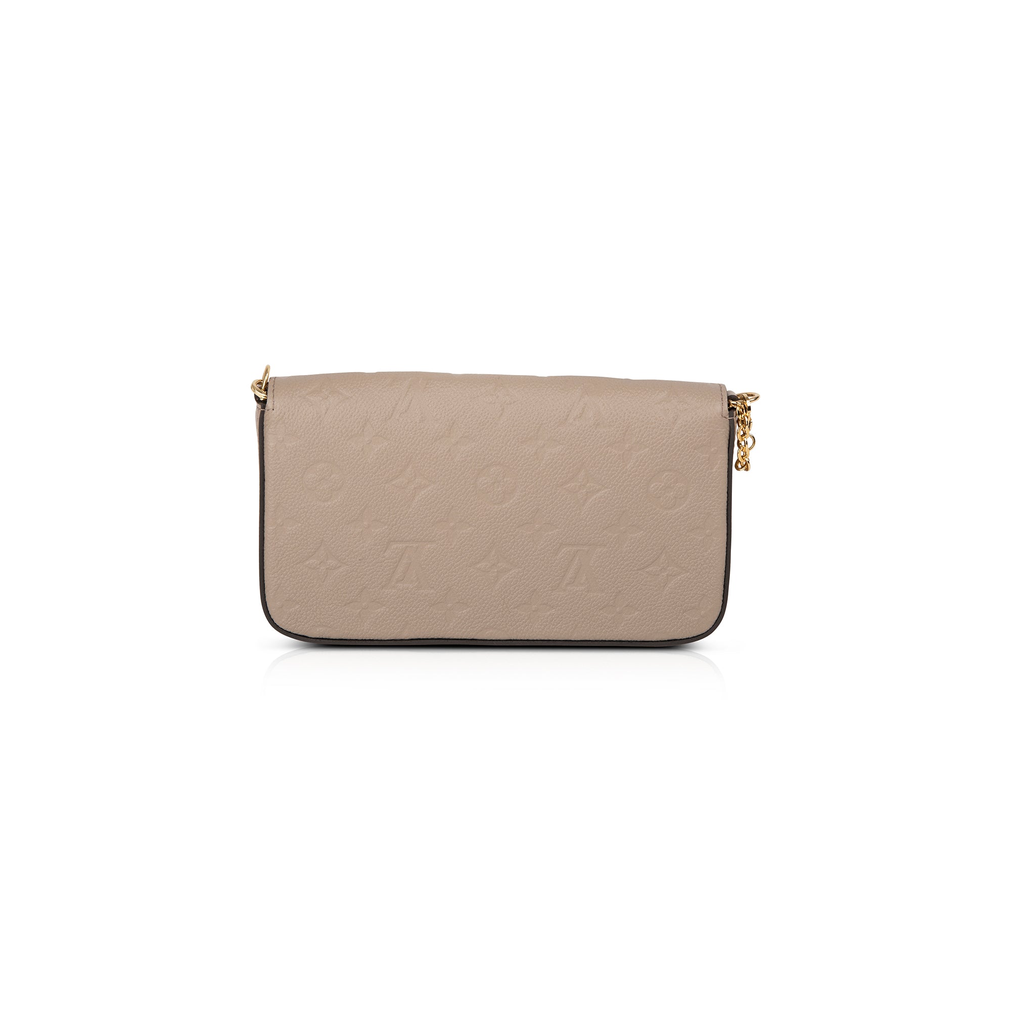 Louis Vuitton 2022 Monogram Empreinte Felicie Pochette Bag w/ Inserts & Receipt