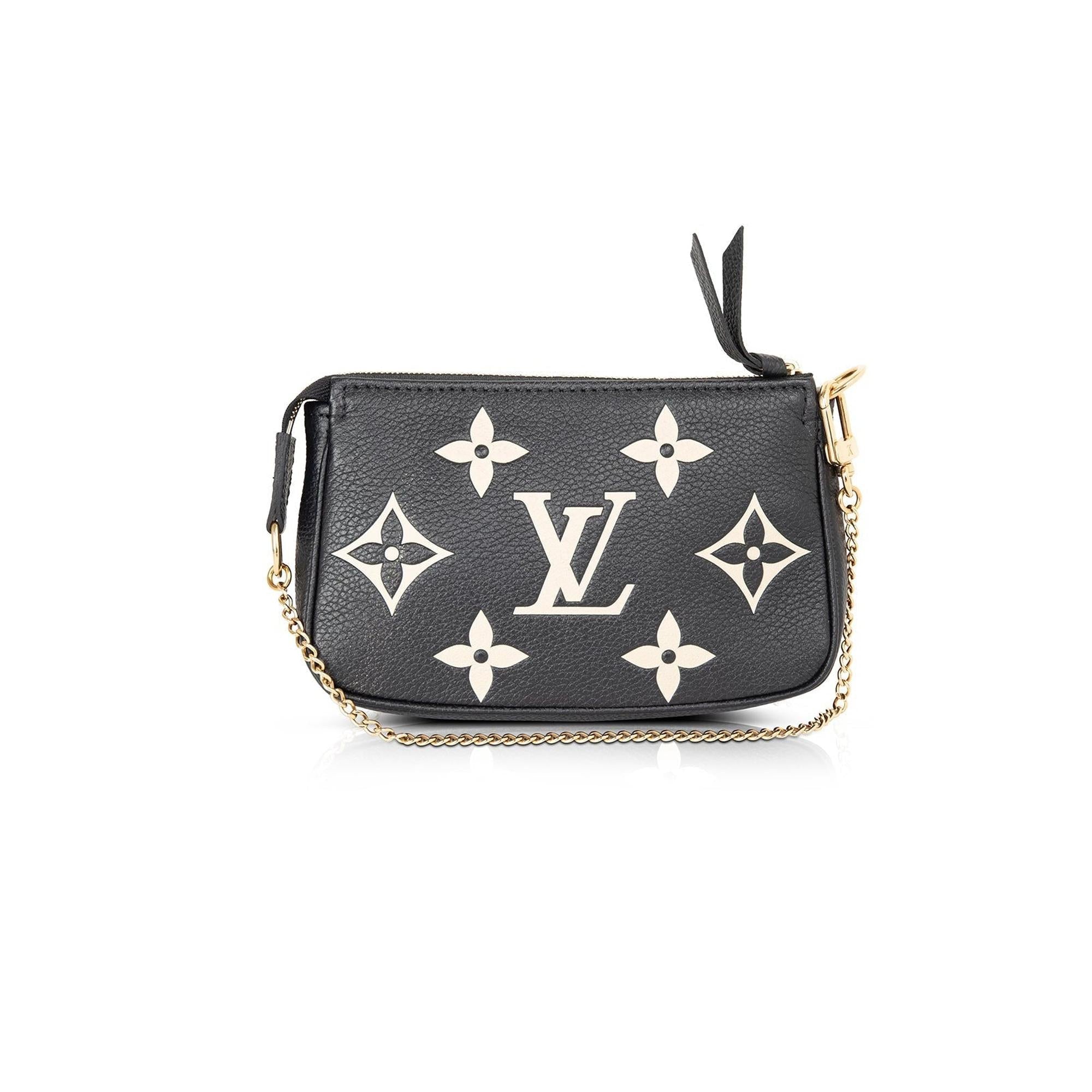 小物 LOUIS VUITTON Monogram Empreinte Louis Vuitton 2022 Monogram Empreinte Leather Mini Pochette