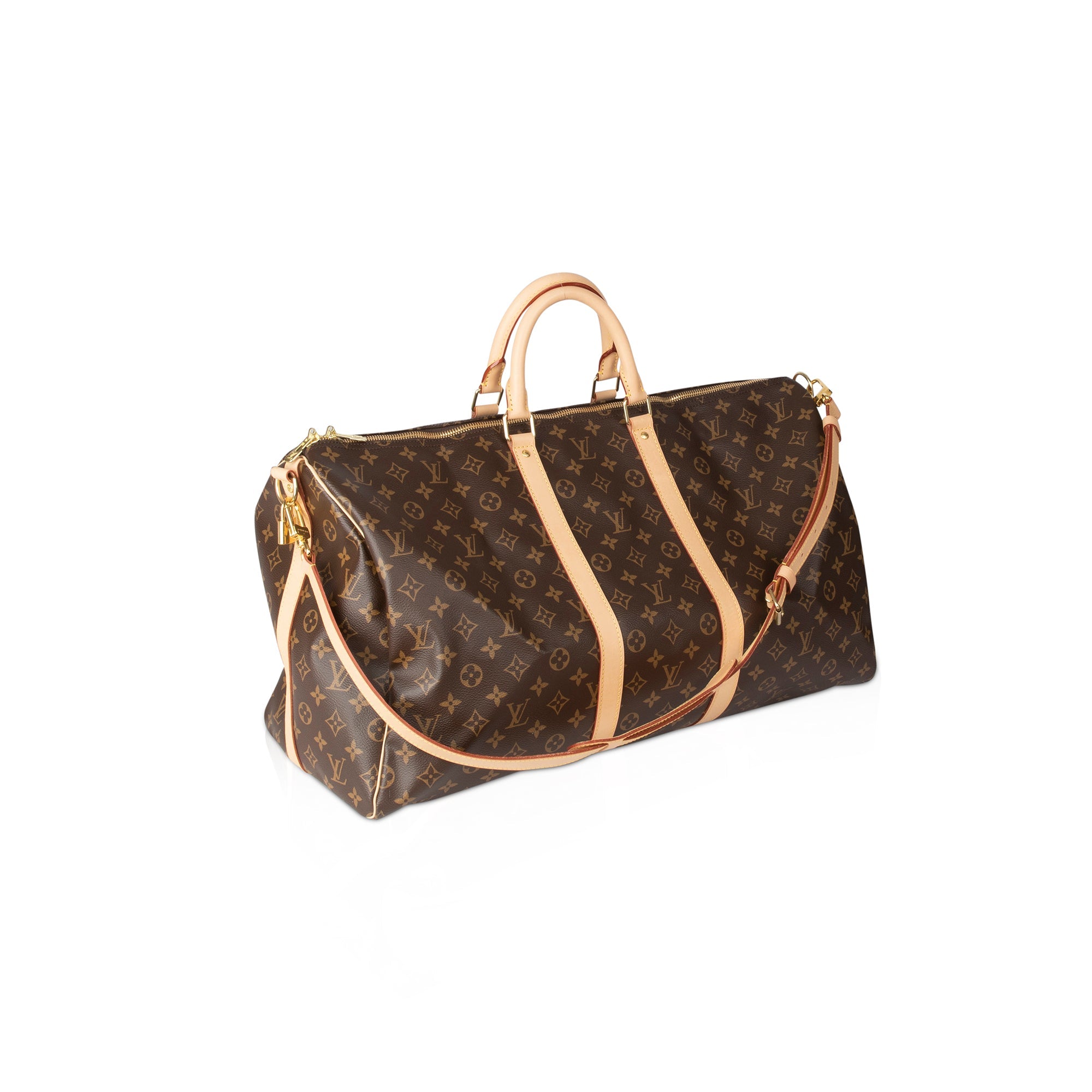 Louis Vuitton 2022 Monogram Keepall Bandoulière 55