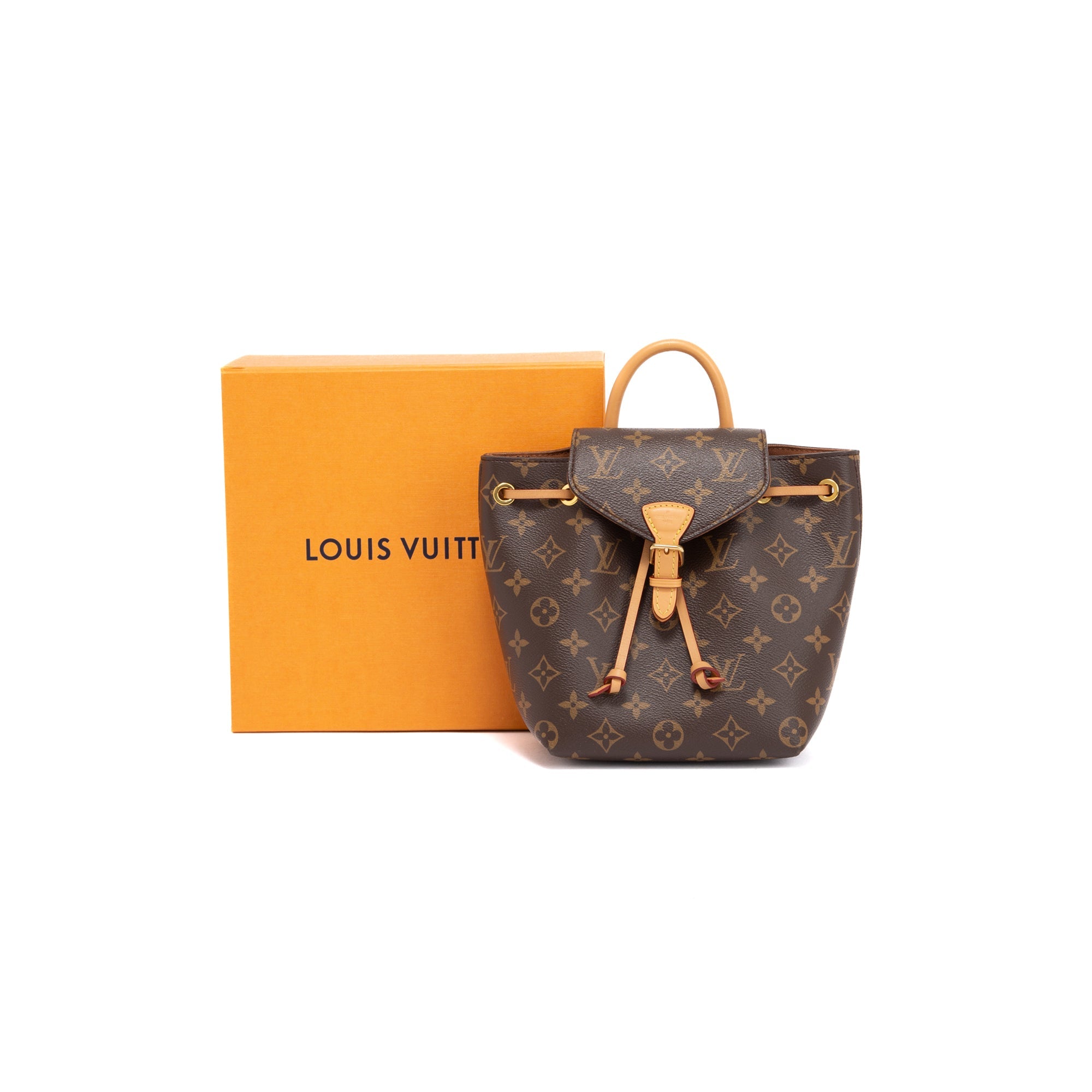 Louis Vuitton 2022 Monogram Montsouris BB Backpack w/ Box & Receipt