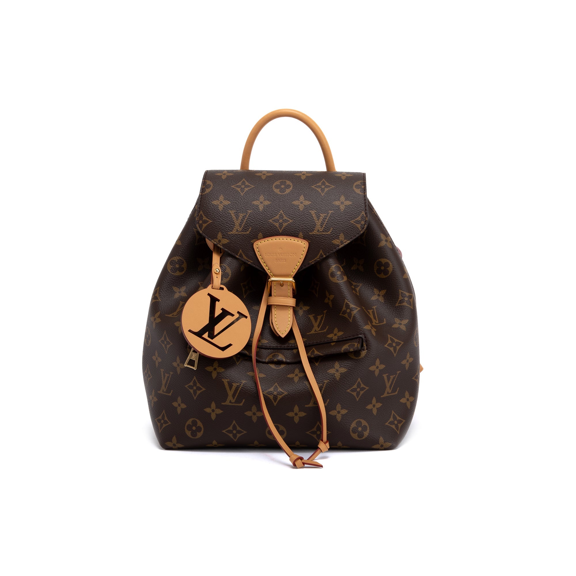 Louis Vuitton 2022 Monogram Montsouris PM Backpack w/ Receipt