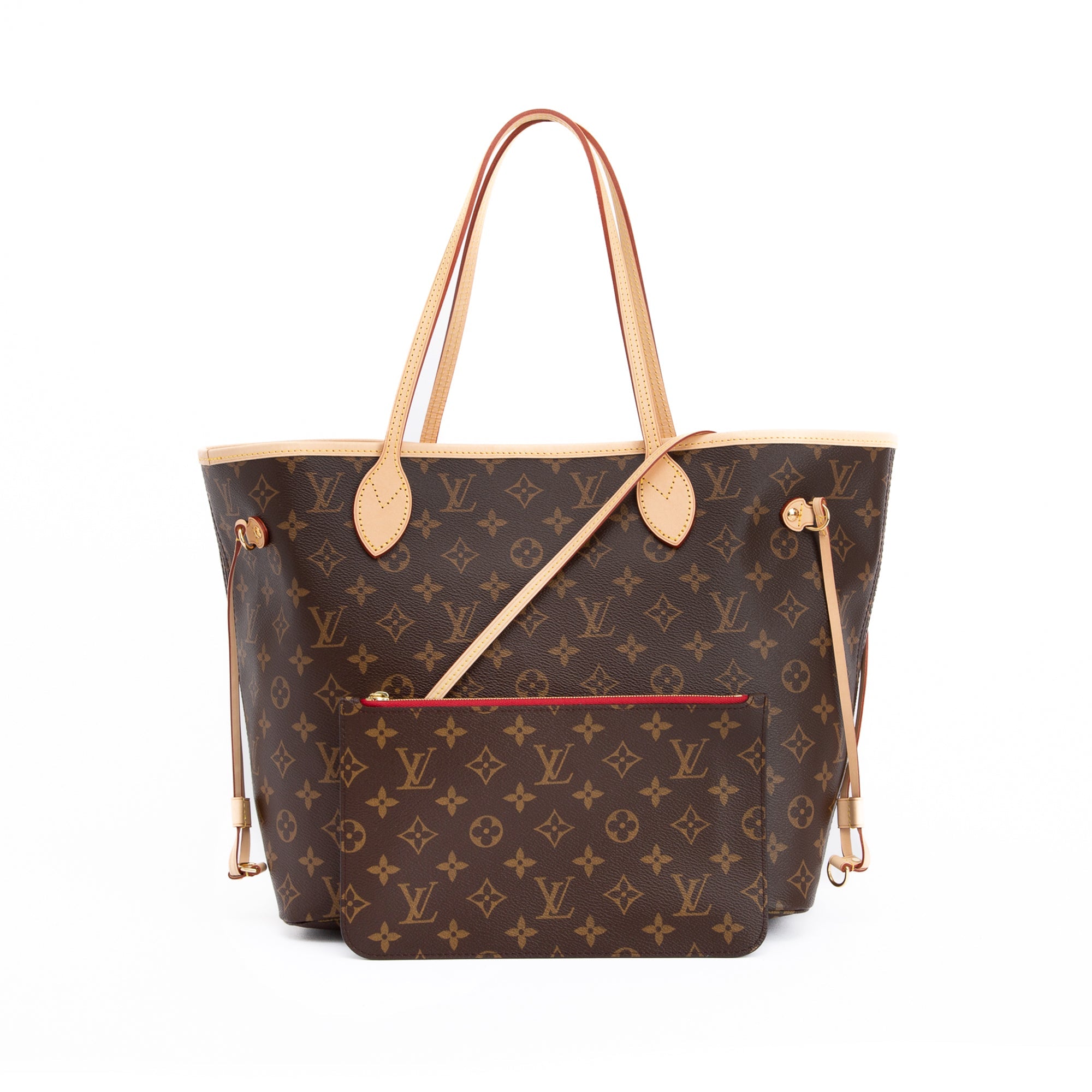 Louis Vuitton 2022 Monogram Neverfull MM w/ Pouch & Box