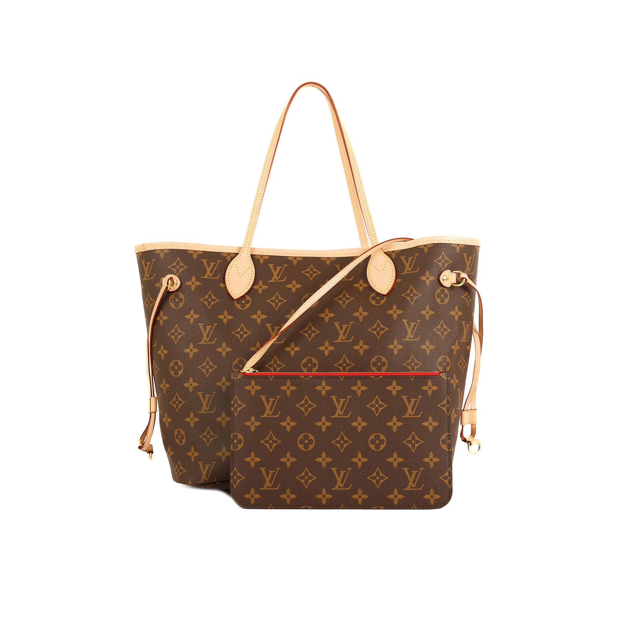 Louis Vuitton 2022 Monogram Neverfull MM w/ Pouch