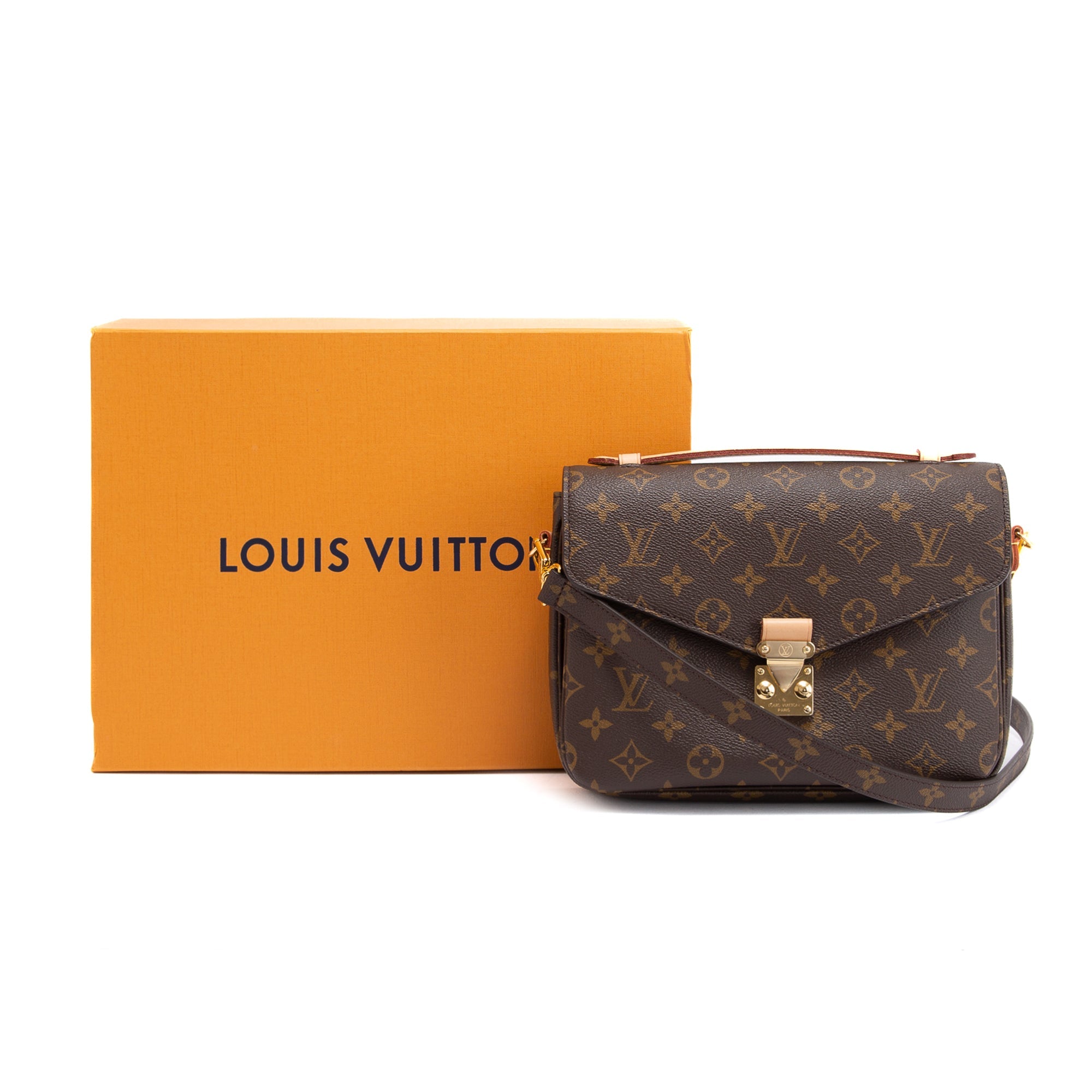 Louis Vuitton 2022 Monogram Pochette Metis w/ Box