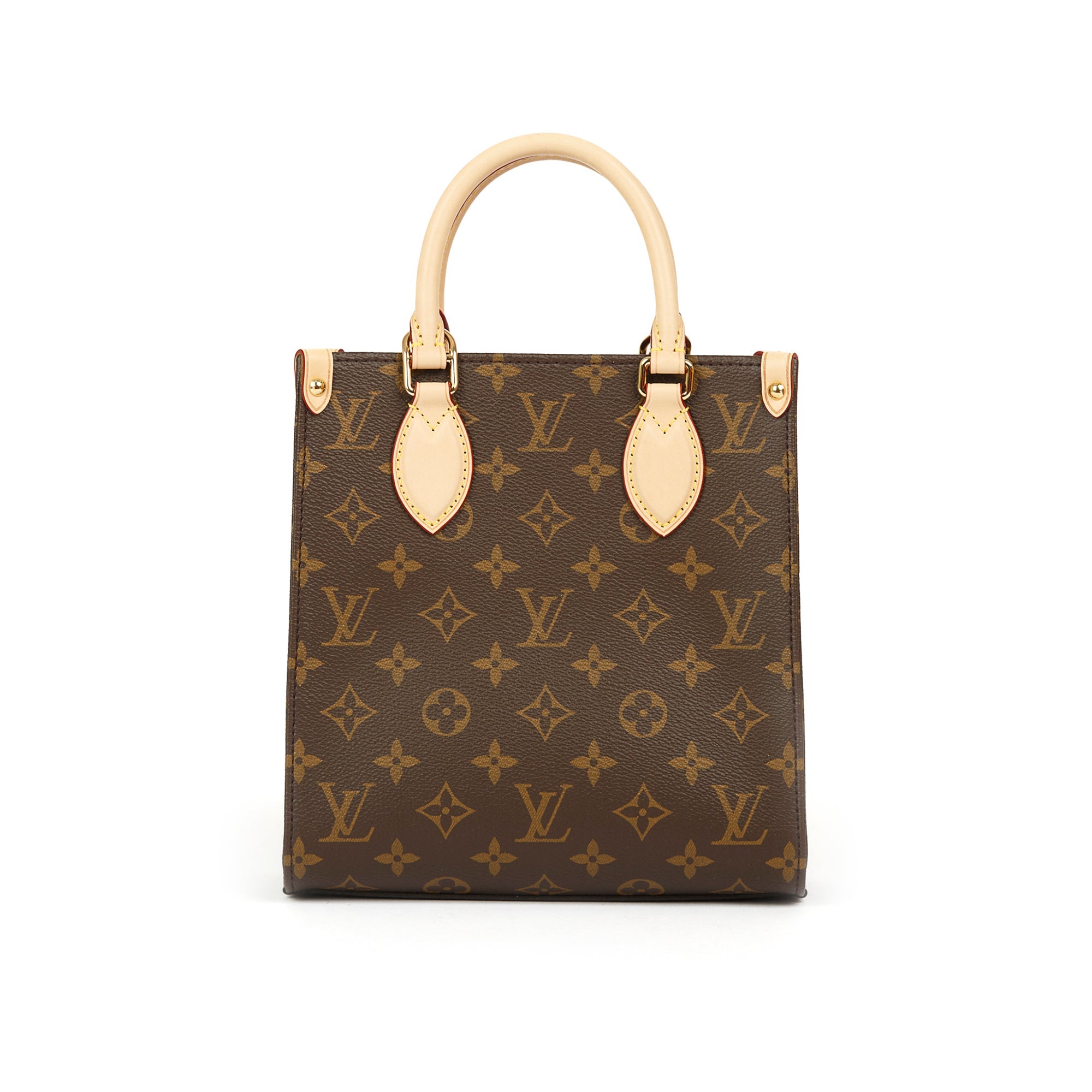 Louis Vuitton 2022 Monogram Sac Plat BB w/ Strap & Box