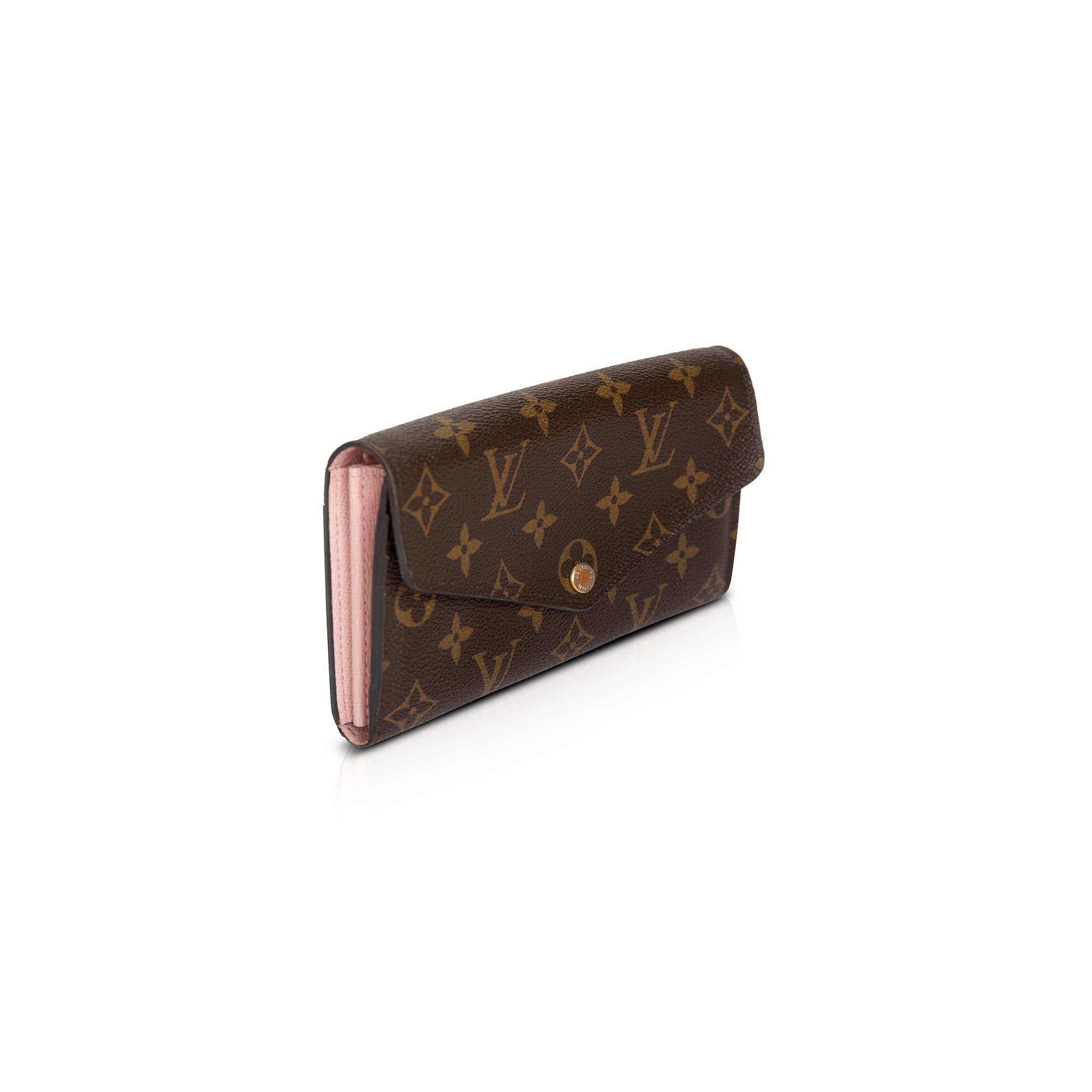 Louis Vuitton 2022 Monogram Sarah Wallet w/ Box