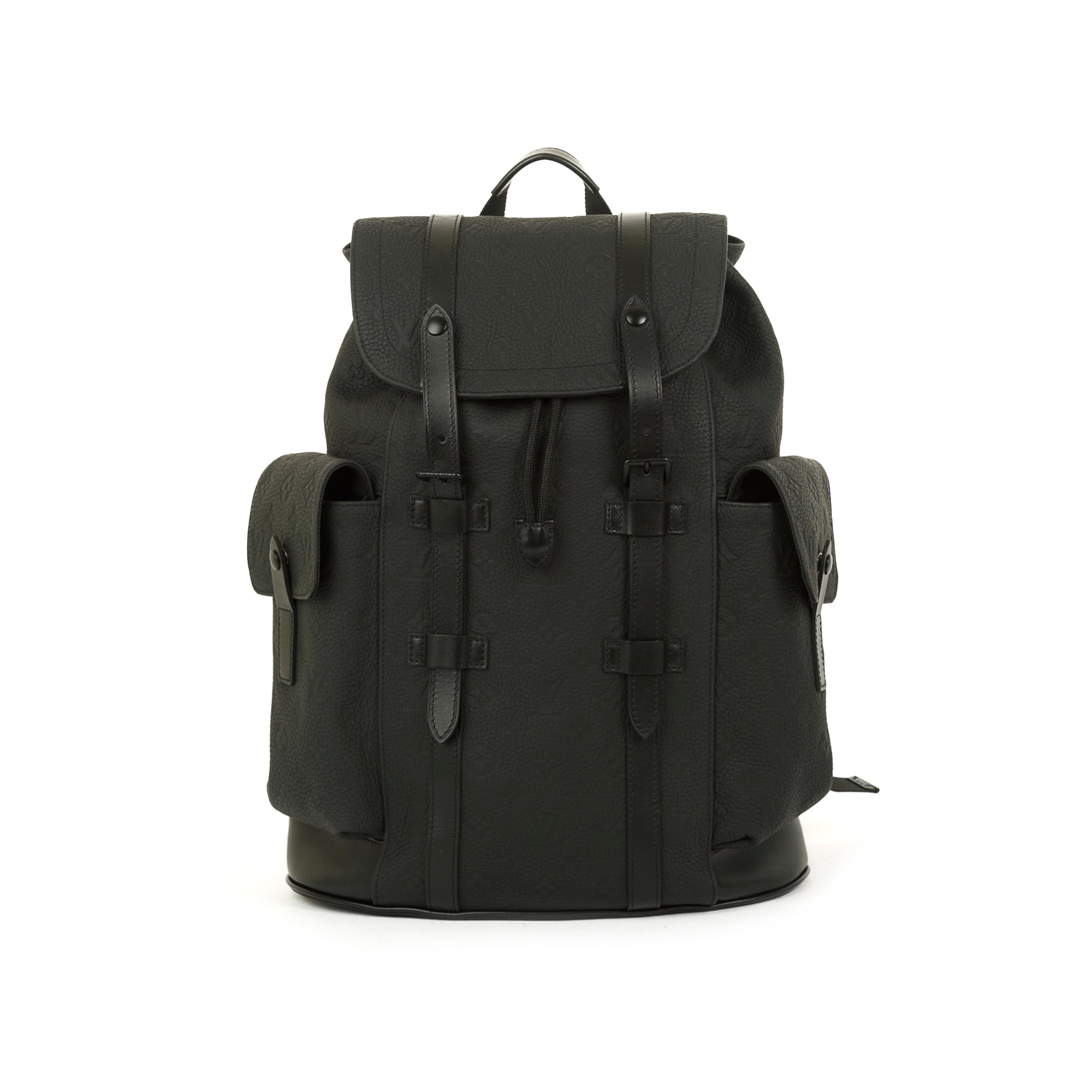 Louis Vuitton 2022 Taurillon Leather Christopher PM Backpack w/ Box