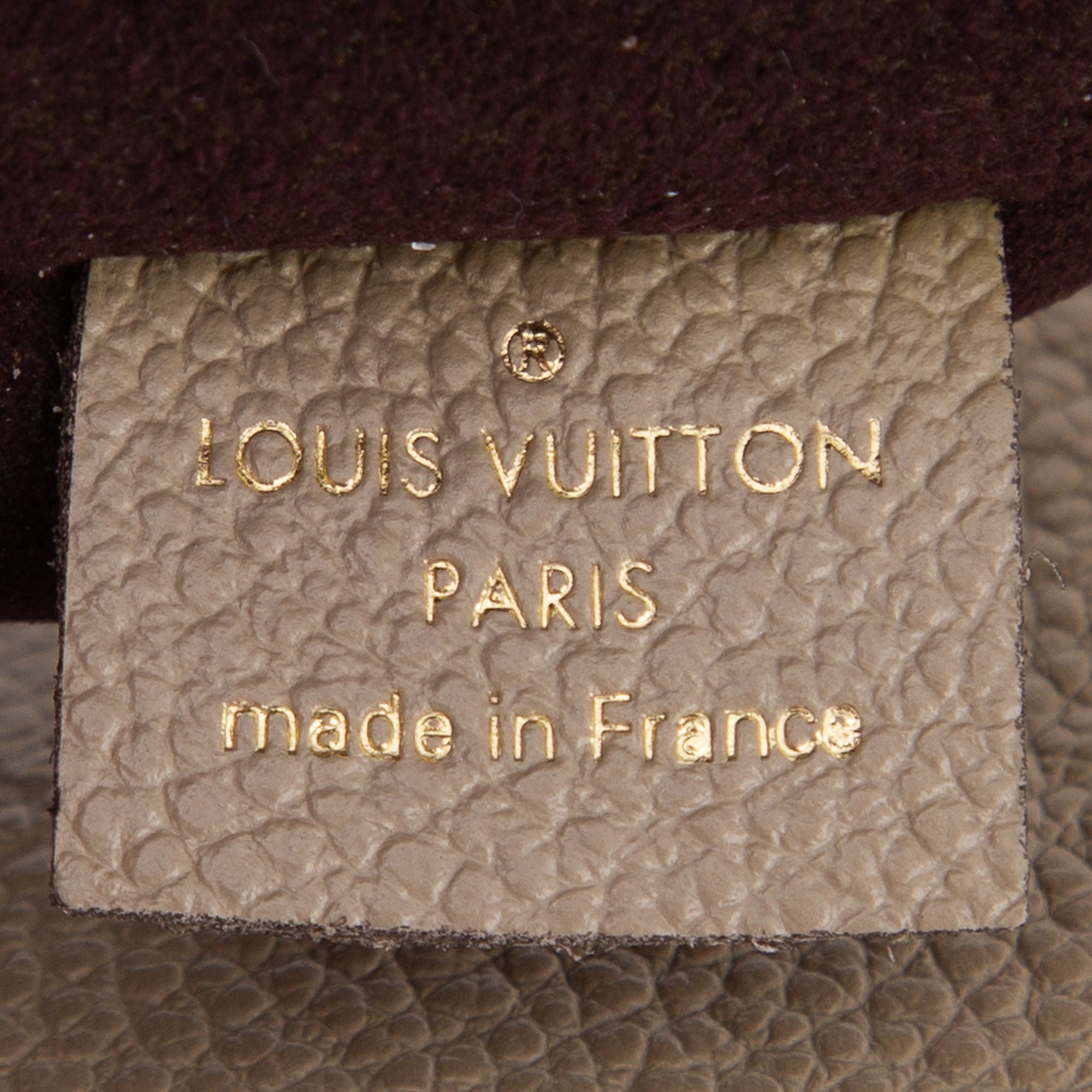 Louis Vuitton 2022 Turtledove Empreinte Leather Neverfull MM w/ Pouch