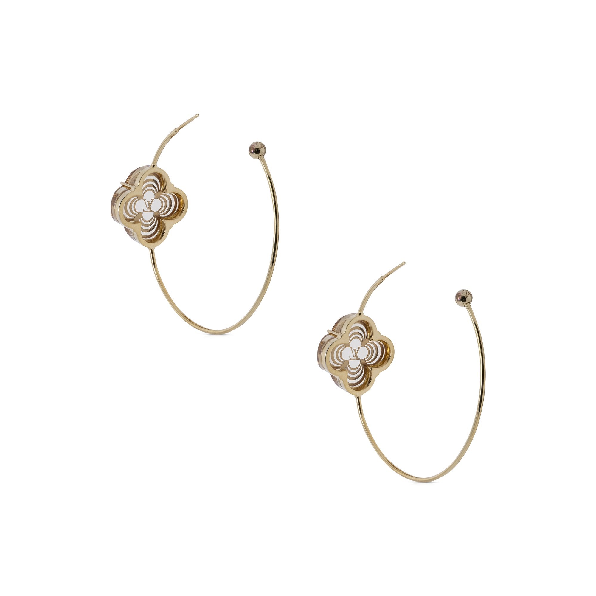 Louis Vuitton A La Folie Hoop Earrings