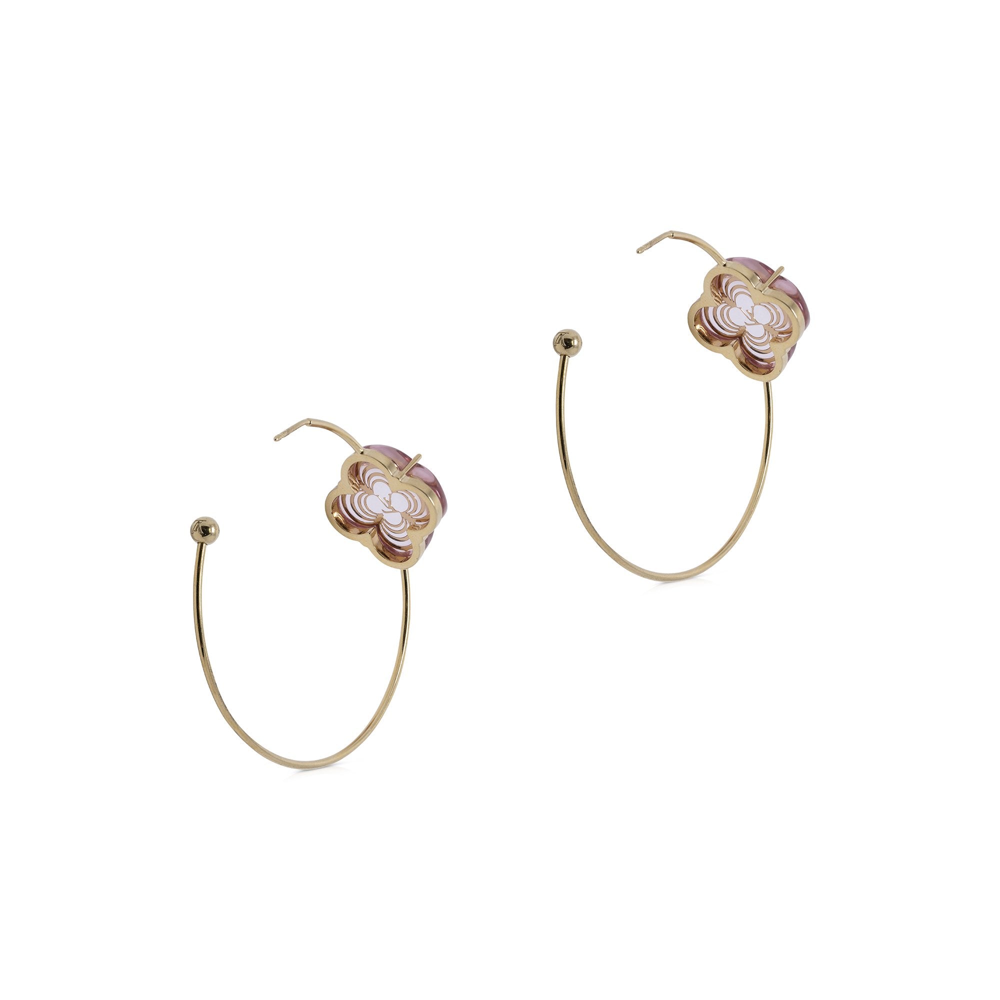 Louis Vuitton A La Folie Hoop Earrings