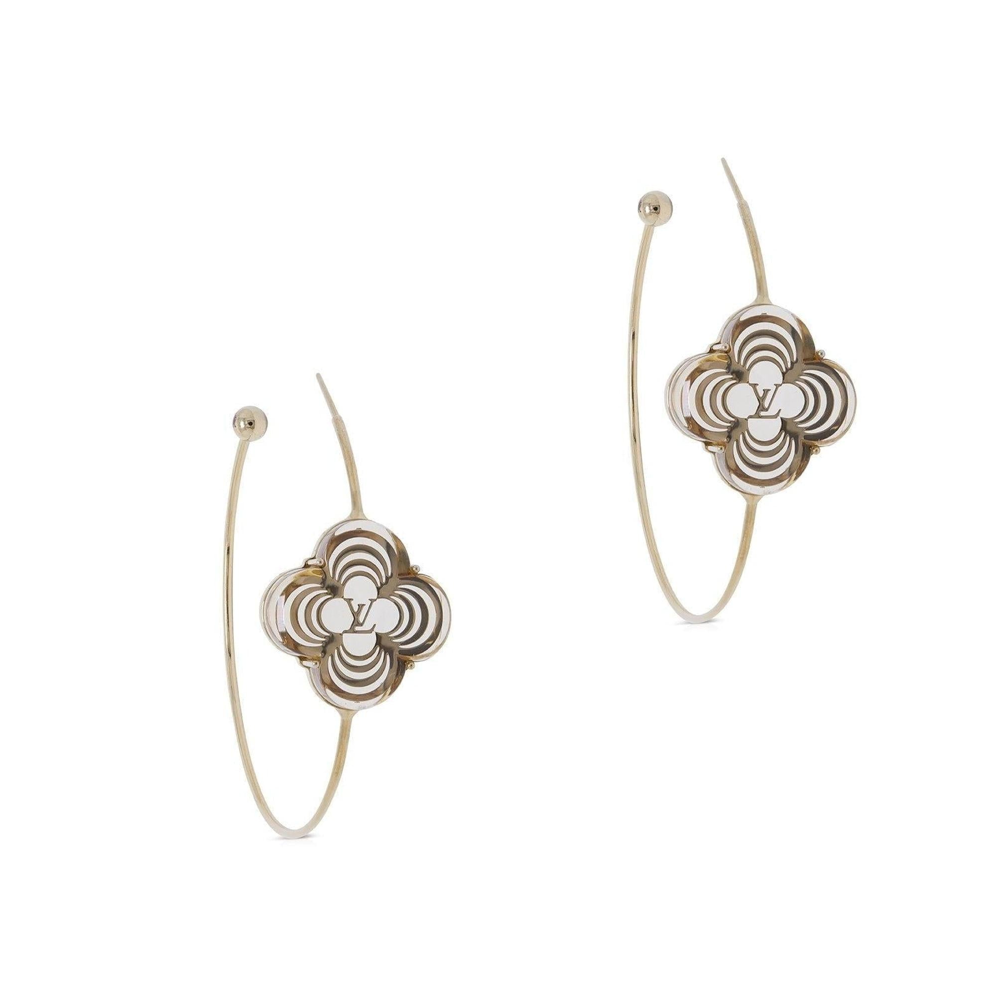 Louis Vuitton A La Folie Hoop Earrings