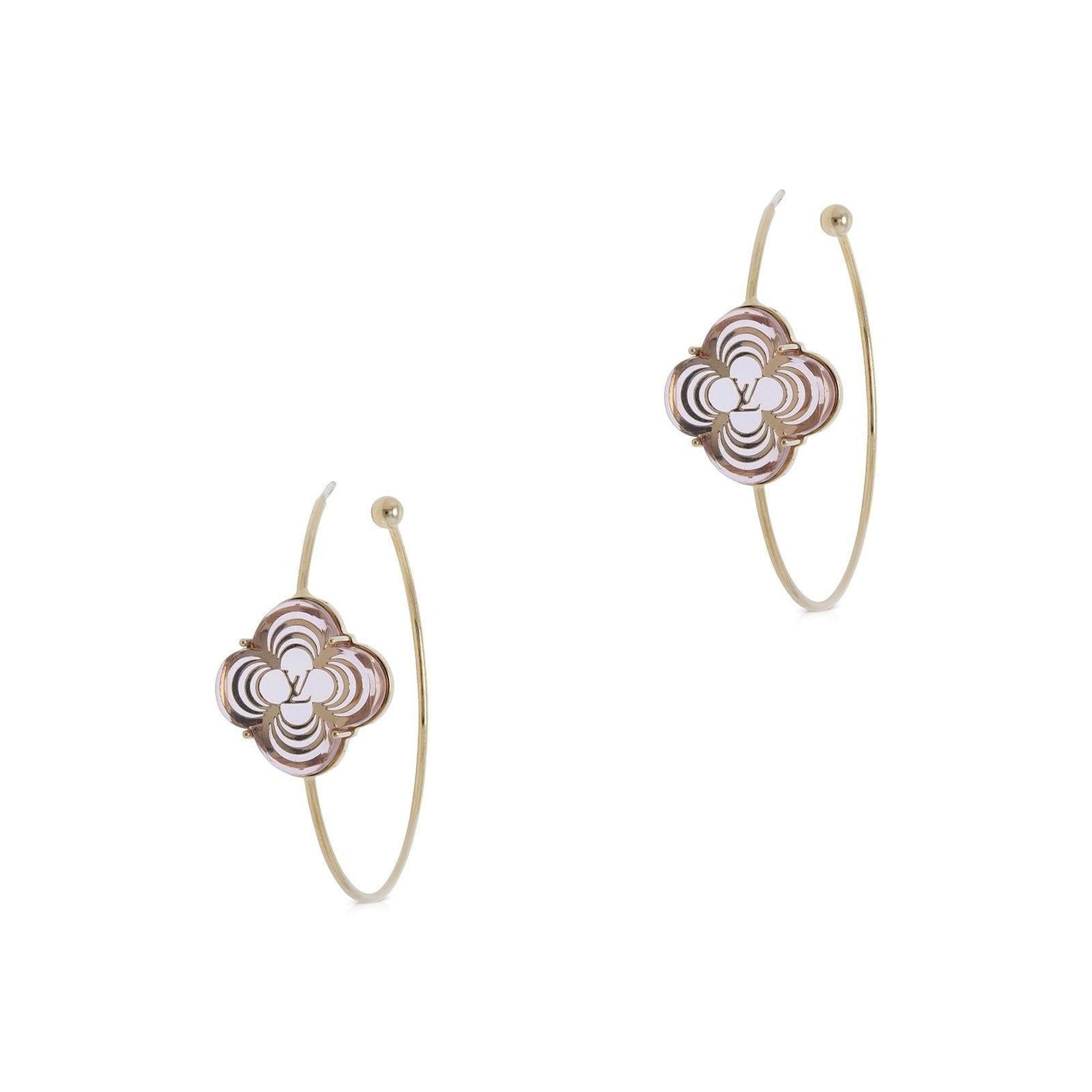Louis Vuitton A La Folie Hoop Earrings