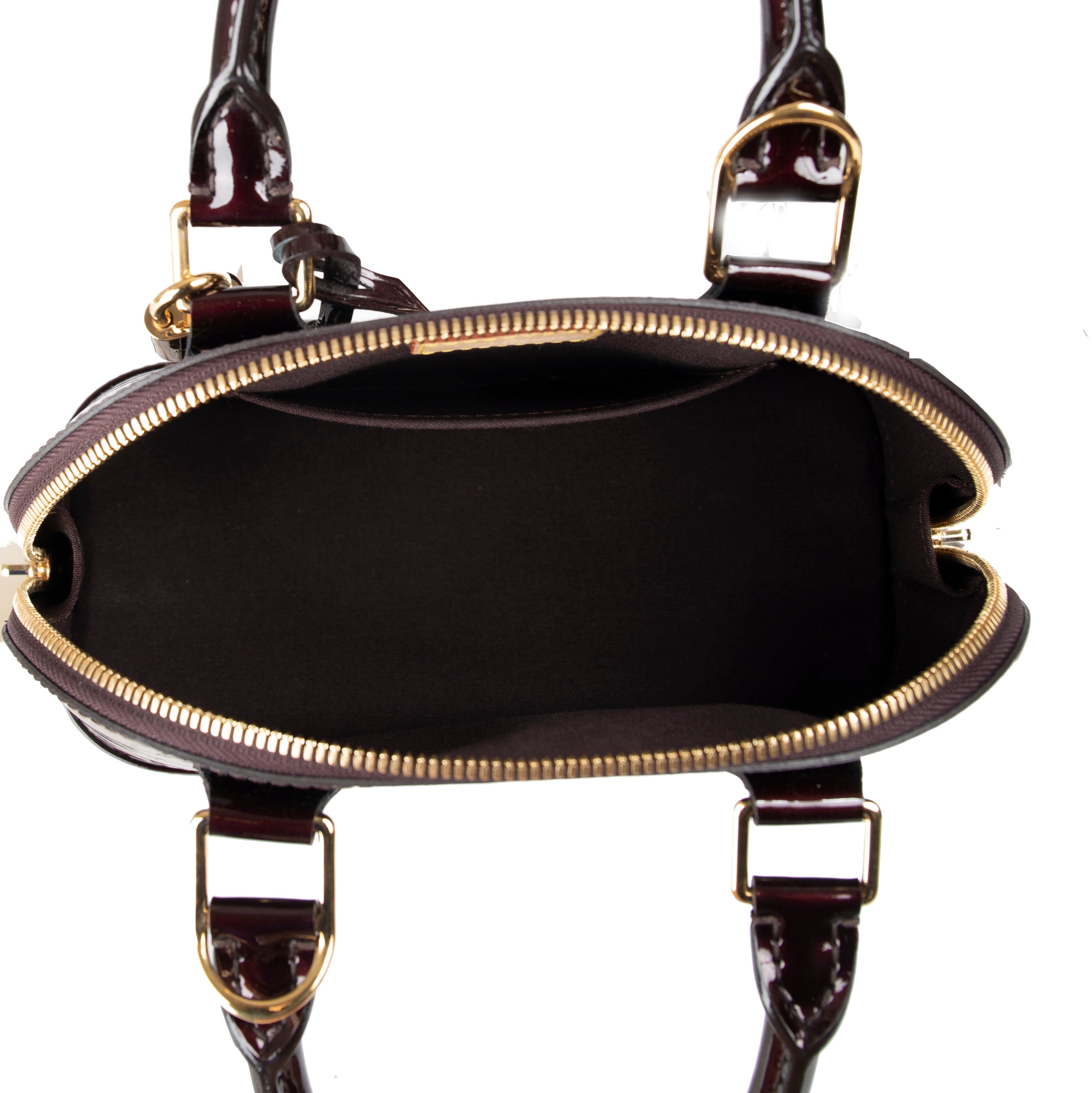 Louis Vuitton Amarante Vernis Alma BB