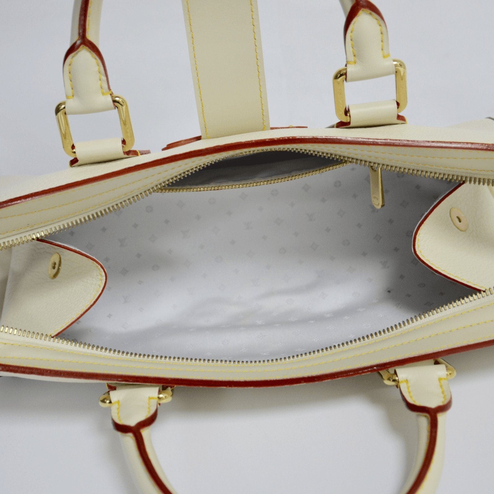 Louis Vuitton Beige Goatskin Suhali L Epanoui PM