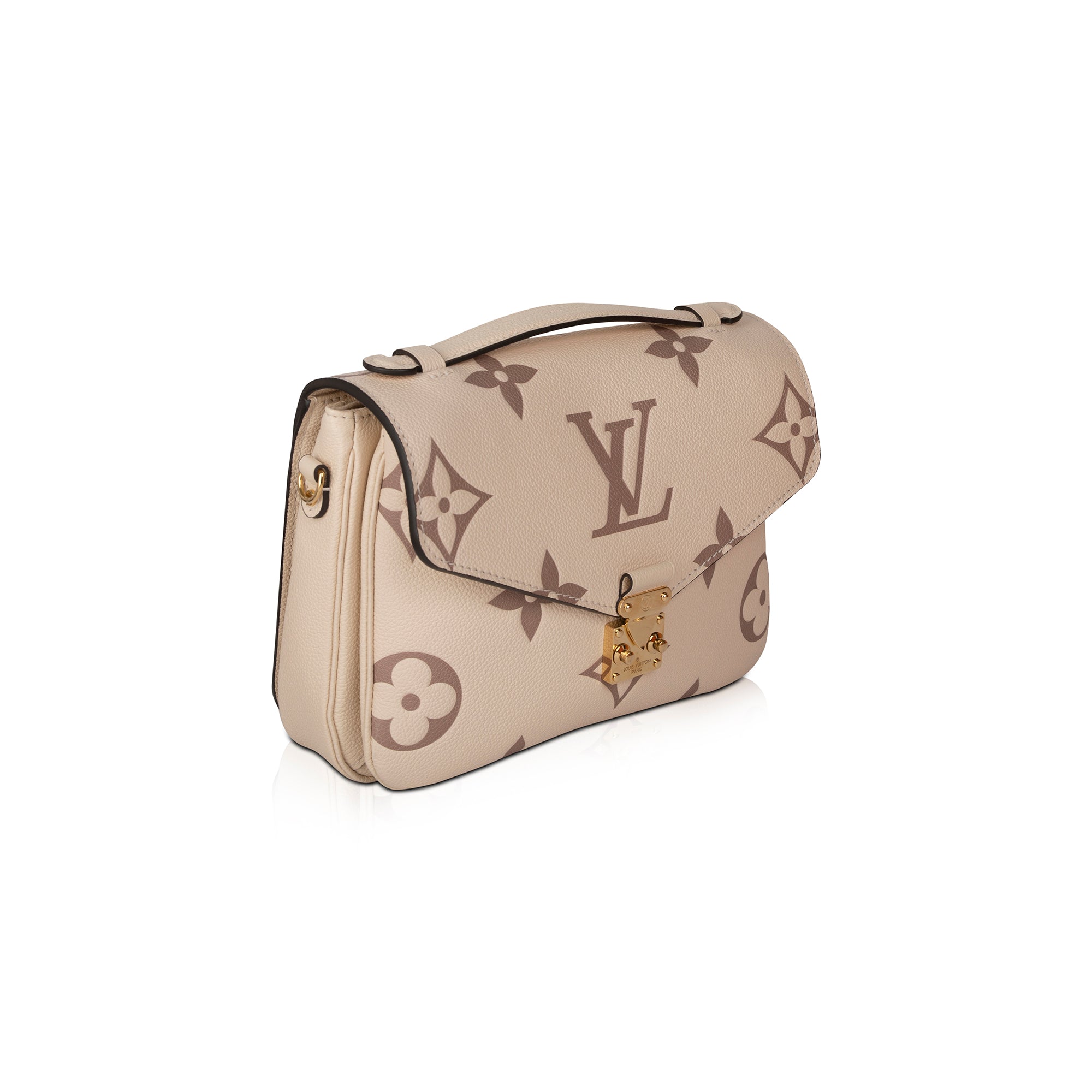 Louis Vuitton Bicolor Monogram Empreinte Pochette Metis w/ Box