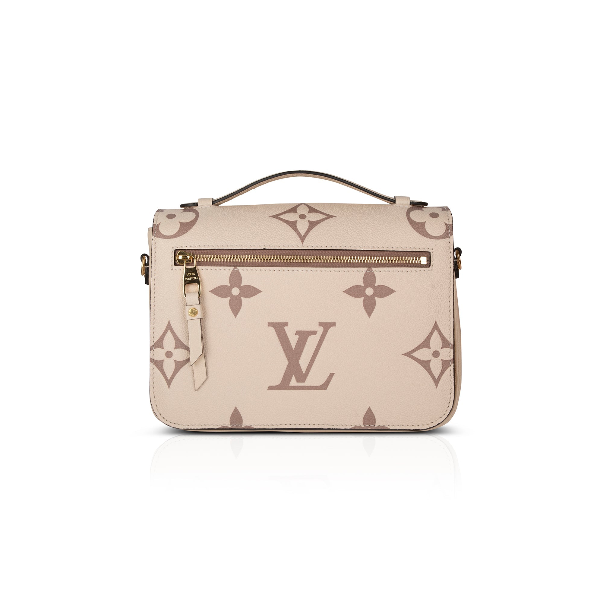 Louis Vuitton Bicolor Monogram Empreinte Pochette Metis w/ Box