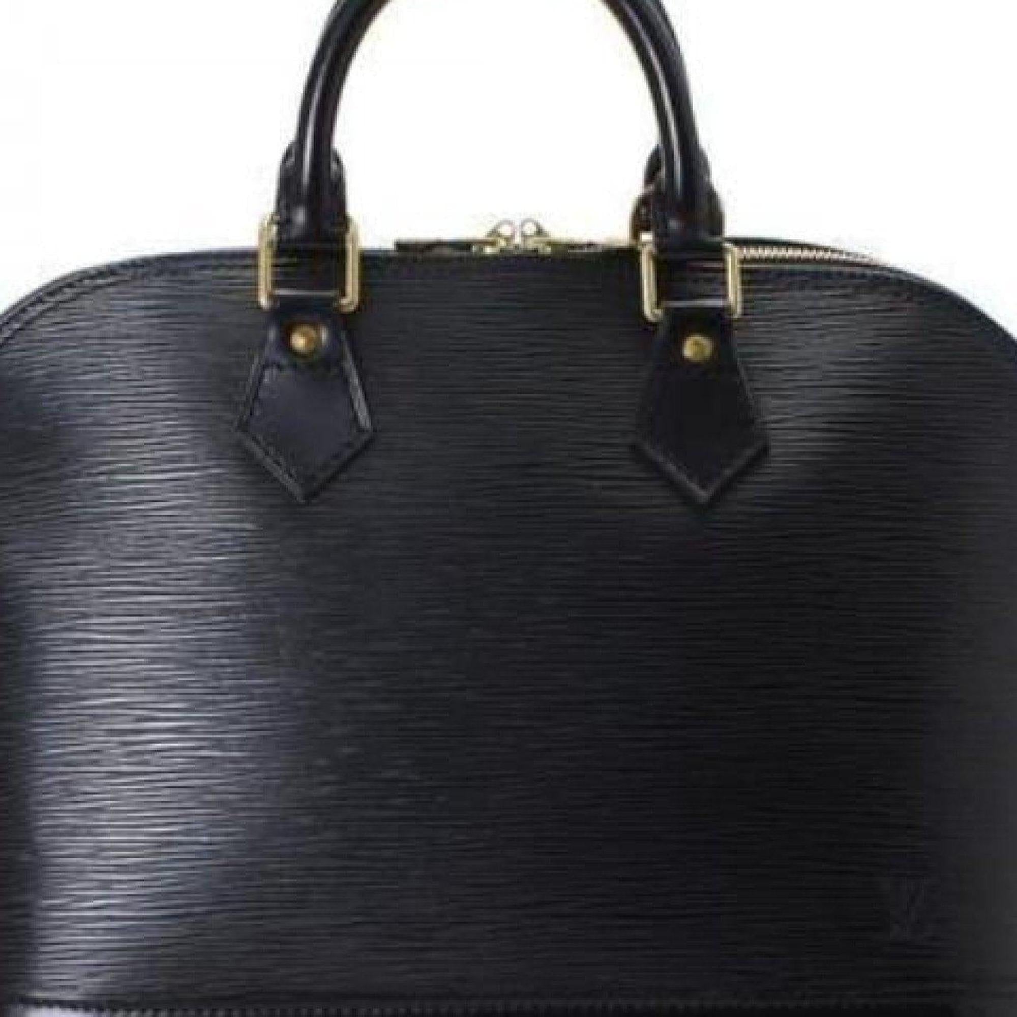 Louis Vuitton Black Epi Alma PM