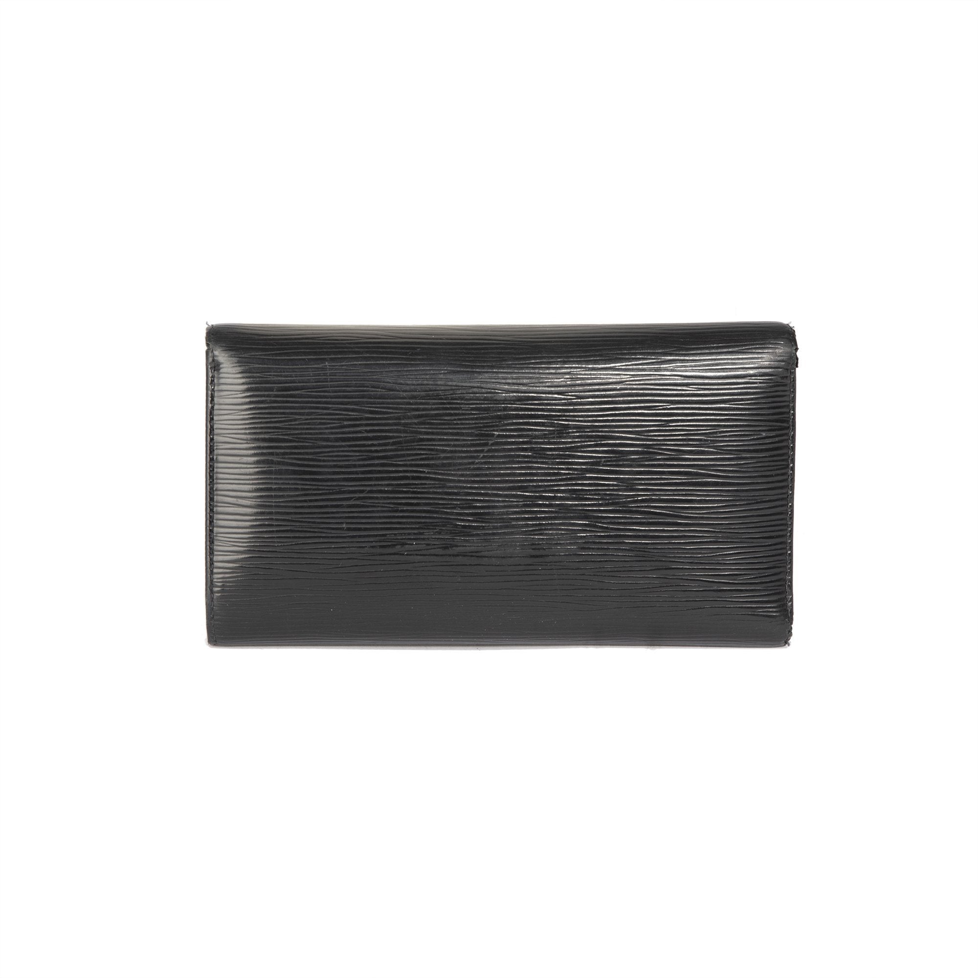 Louis Vuitton Black Epi International Wallet
