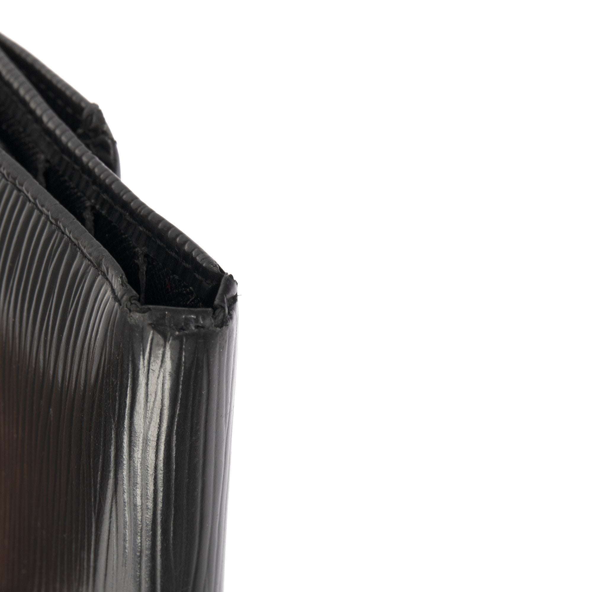 Louis Vuitton Black Epi International Wallet