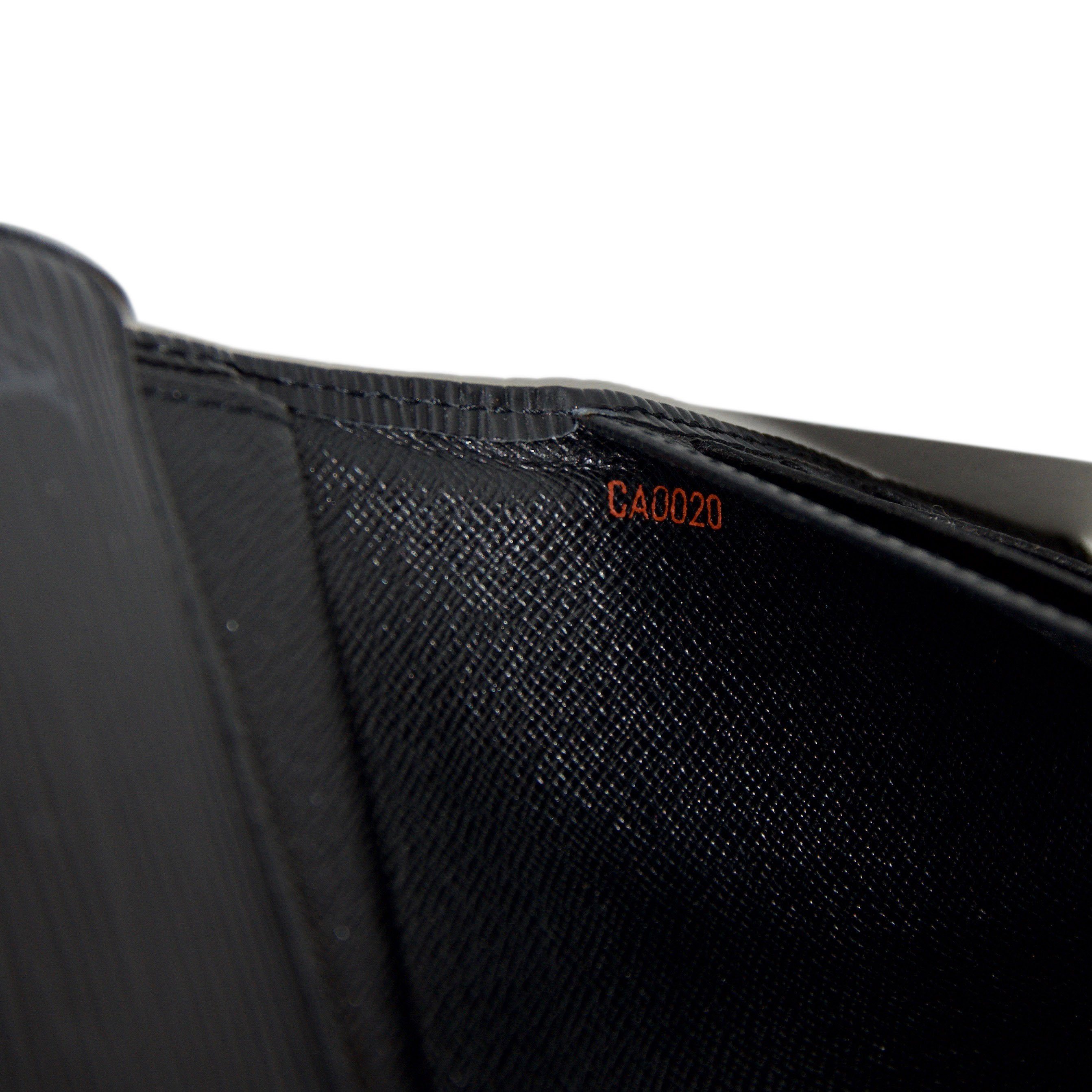 Louis Vuitton Black Epi International Wallet