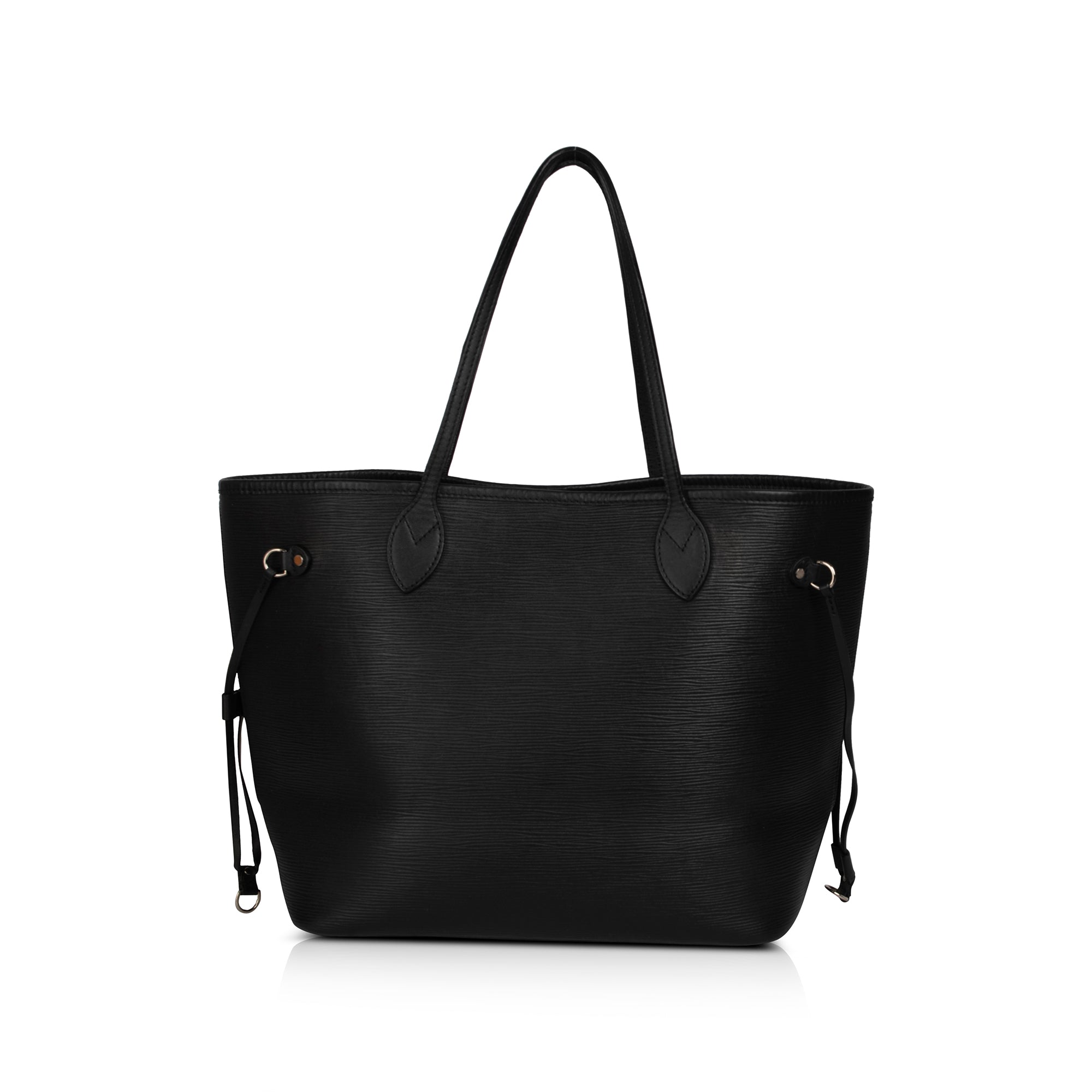 Louis Vuitton Black Epi Neverfull MM w/ Pouch