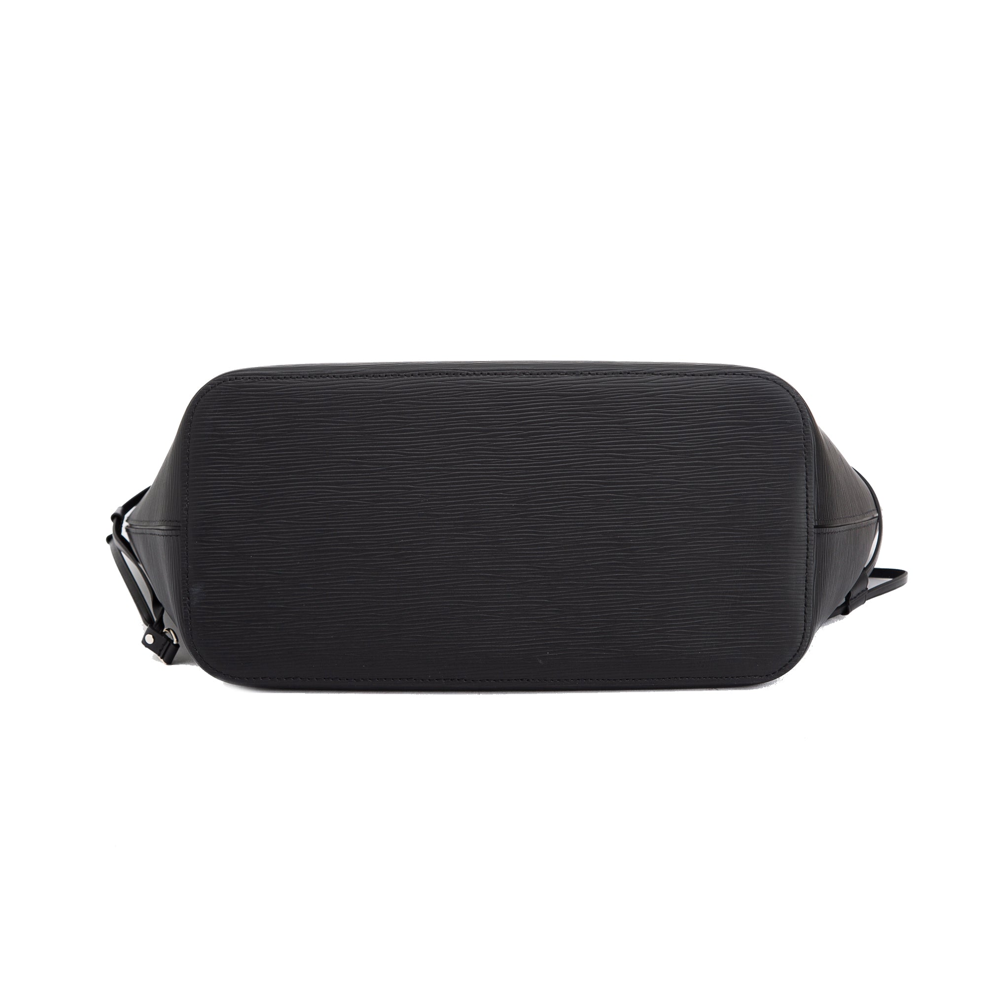 Louis Vuitton Black Epi Neverfull MM w/ Pouch