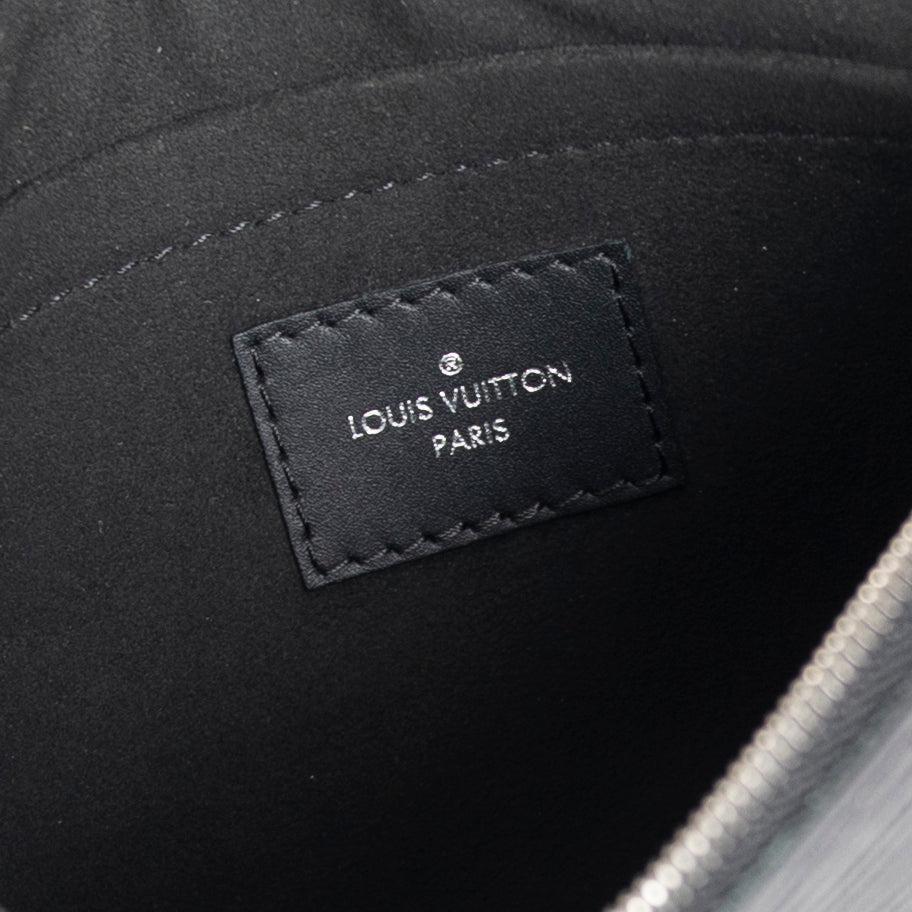 Louis Vuitton Black Epi Neverfull MM w/ Pouch