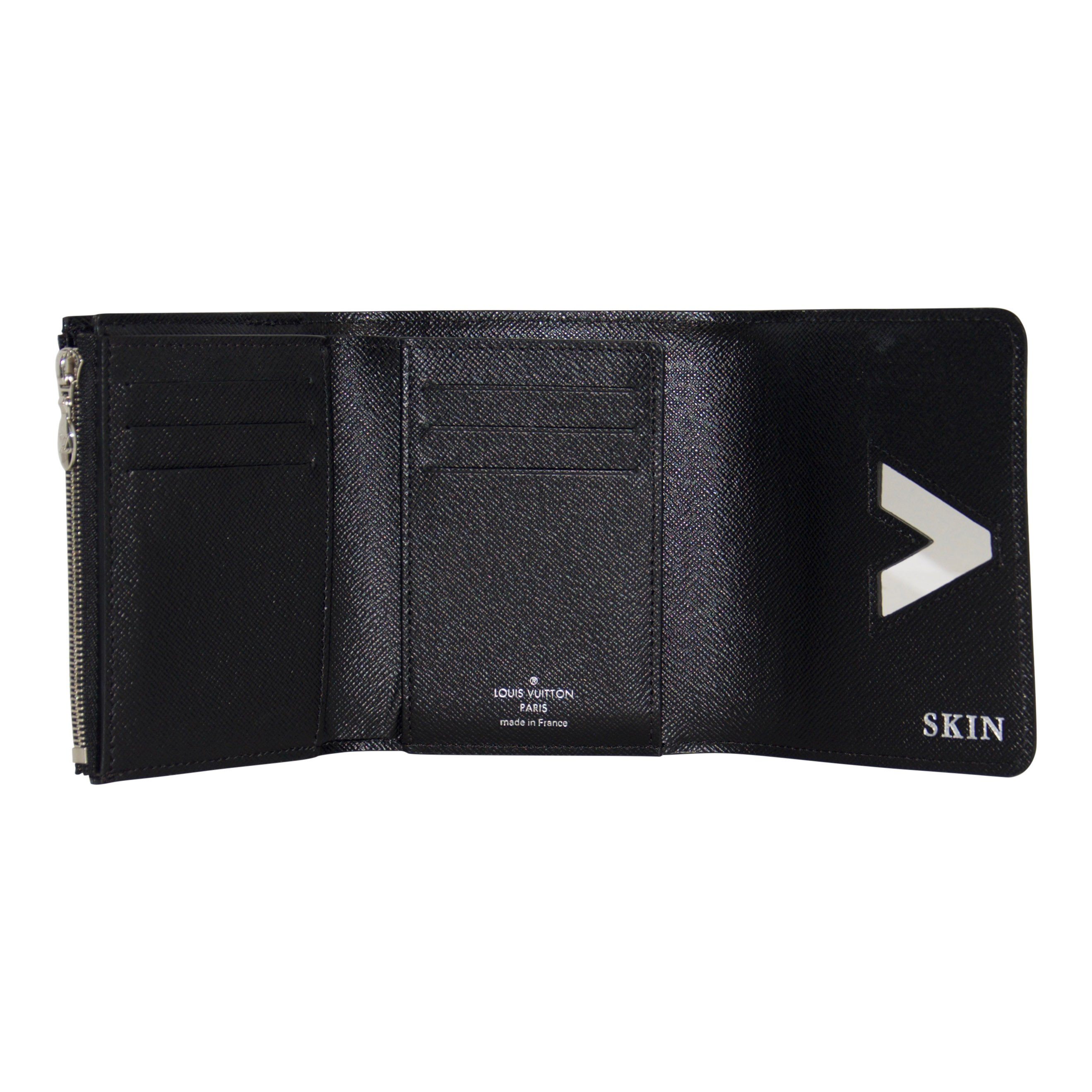 Louis Vuitton Black Epi Twist Compact Wallet
