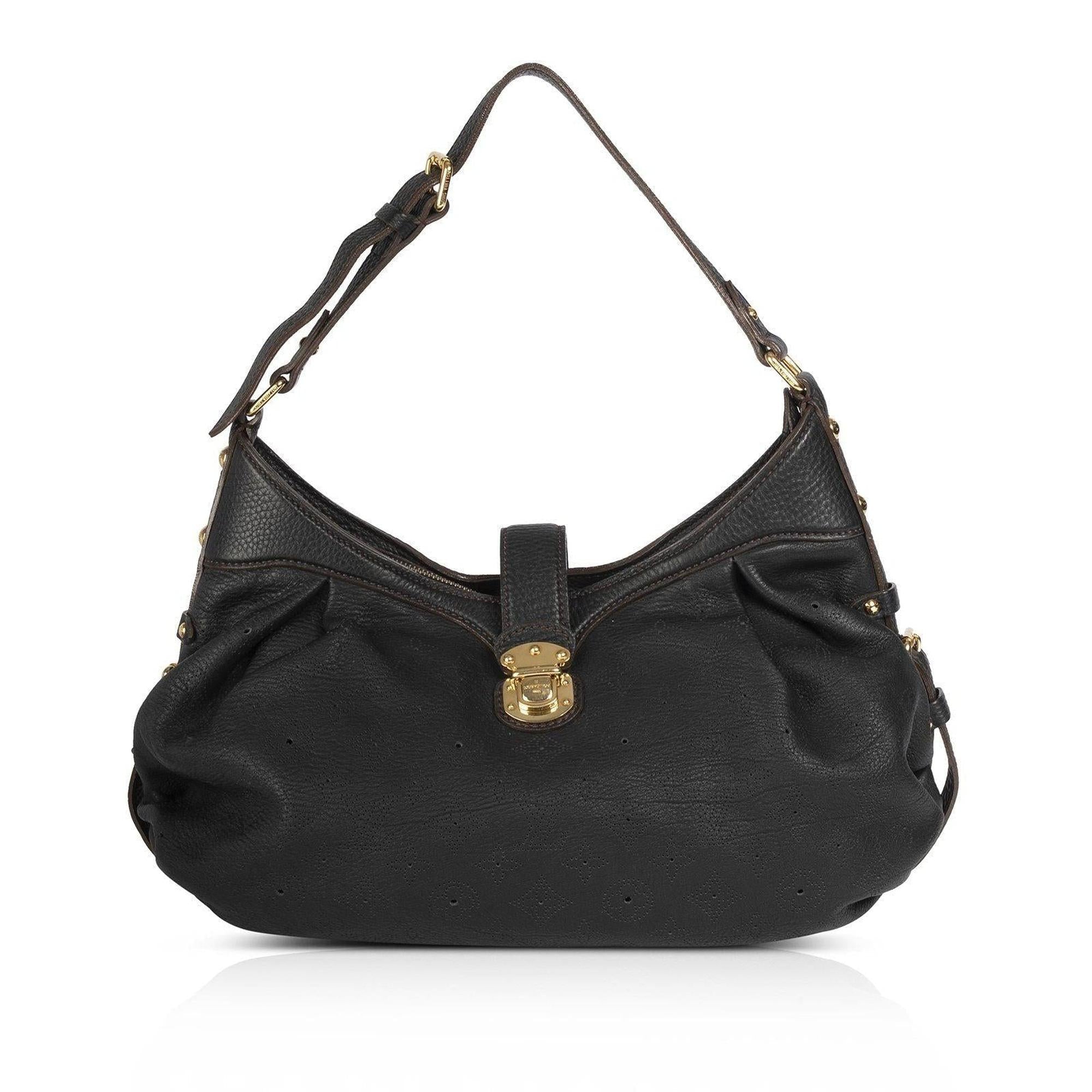 Louis Vuitton Black Mahina XS Bag