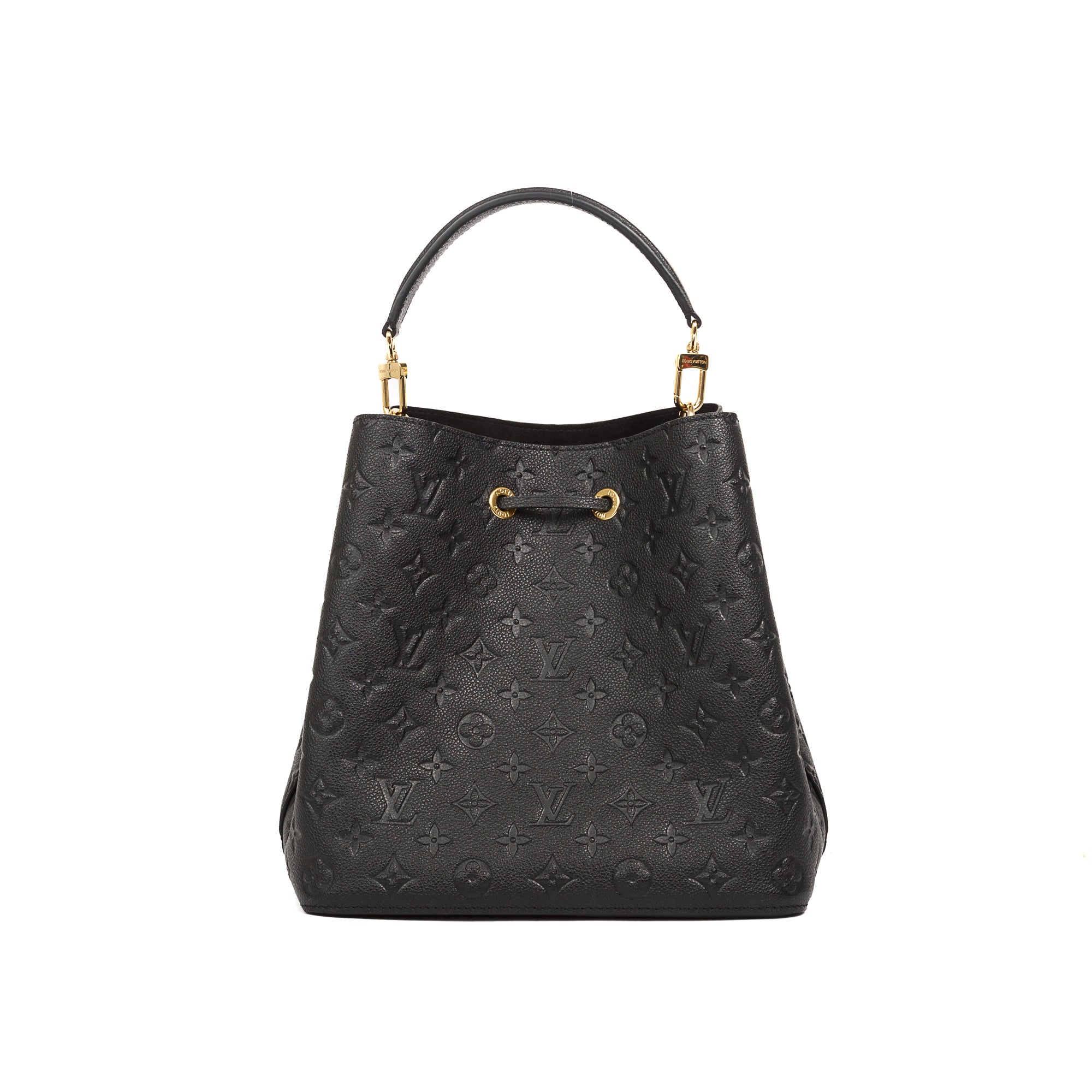 Louis Vuitton Black Monogram Empreinte Neonoe MM w/ Box