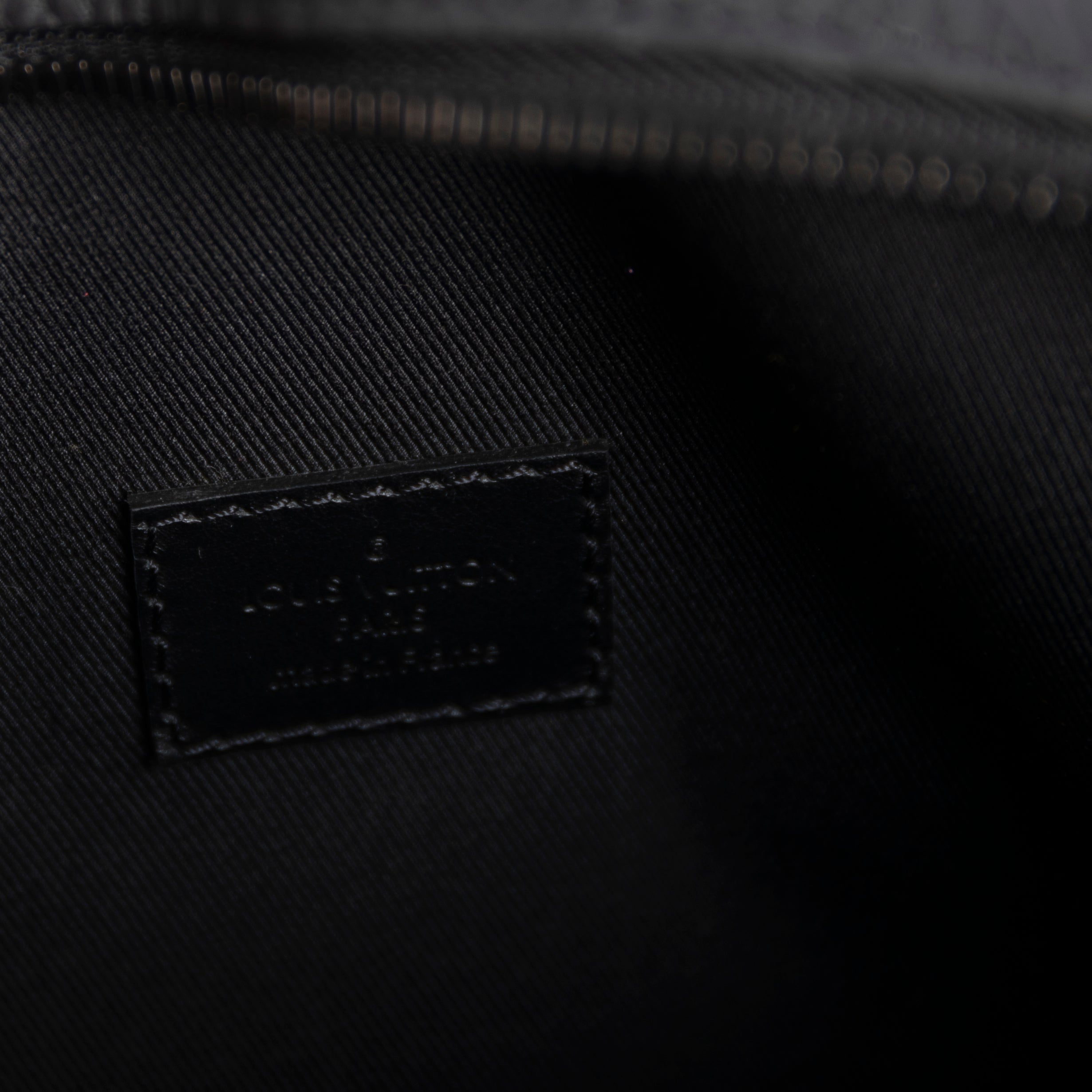 Louis Vuitton Black Monogram Taurillon Soft Trunk Bag