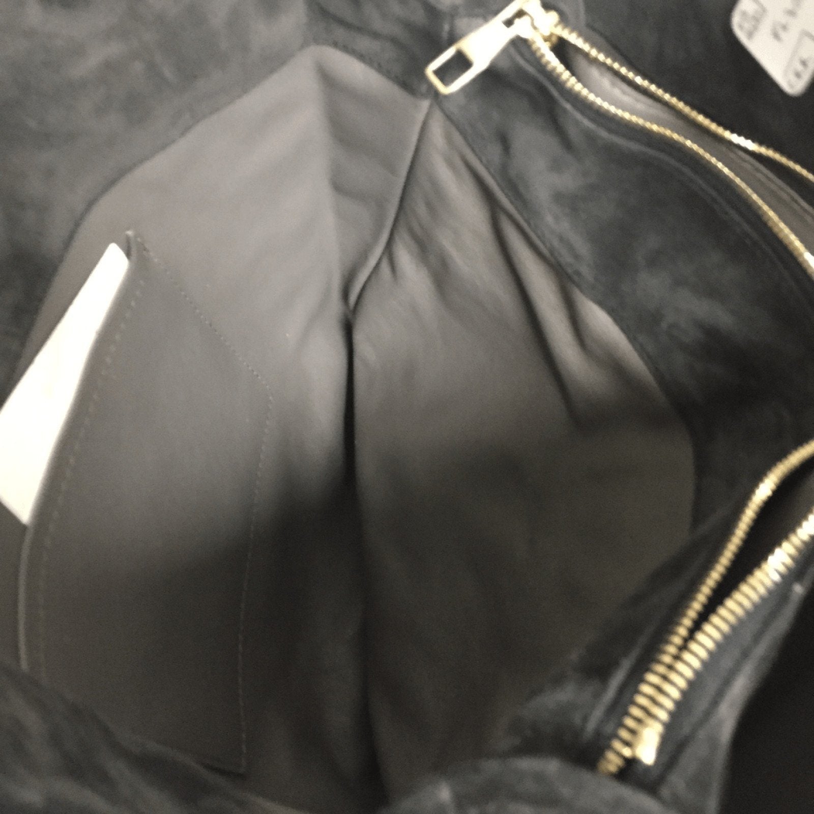 Louis Vuitton Black Suede Whisper GM Khol