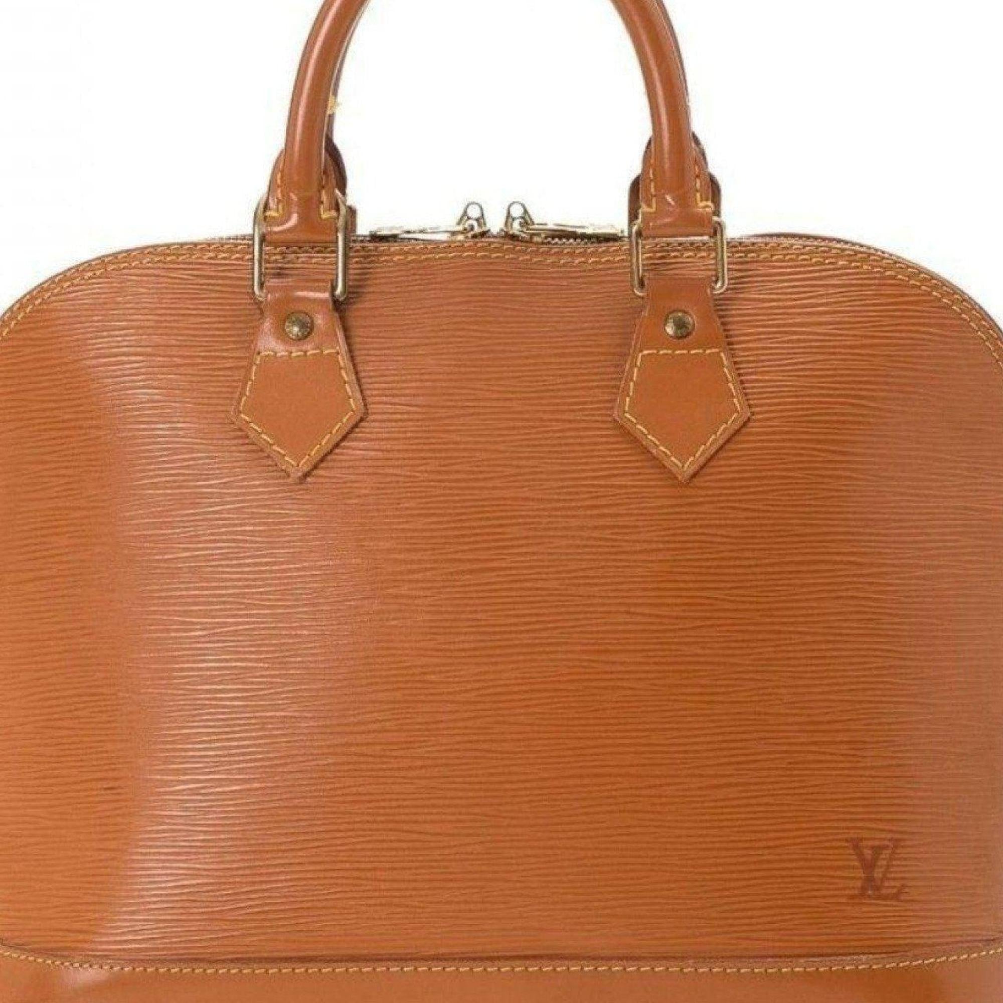 Louis Vuitton Brown Epi Alma PM