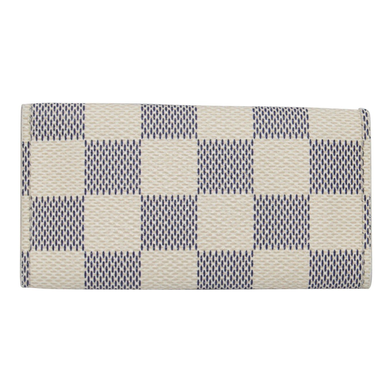 Louis Vuitton Damier Azur 4 Key Holder