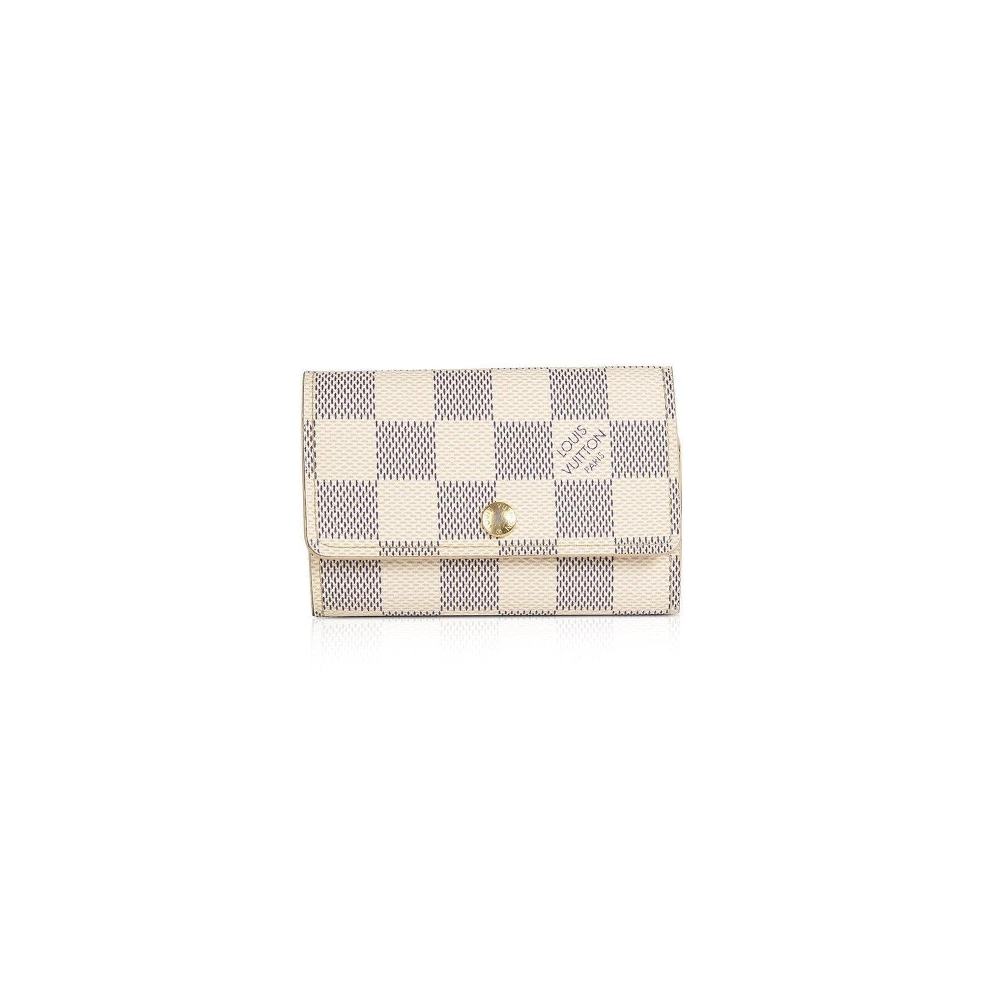 Louis Vuitton Damier Azur 6 Key Holder