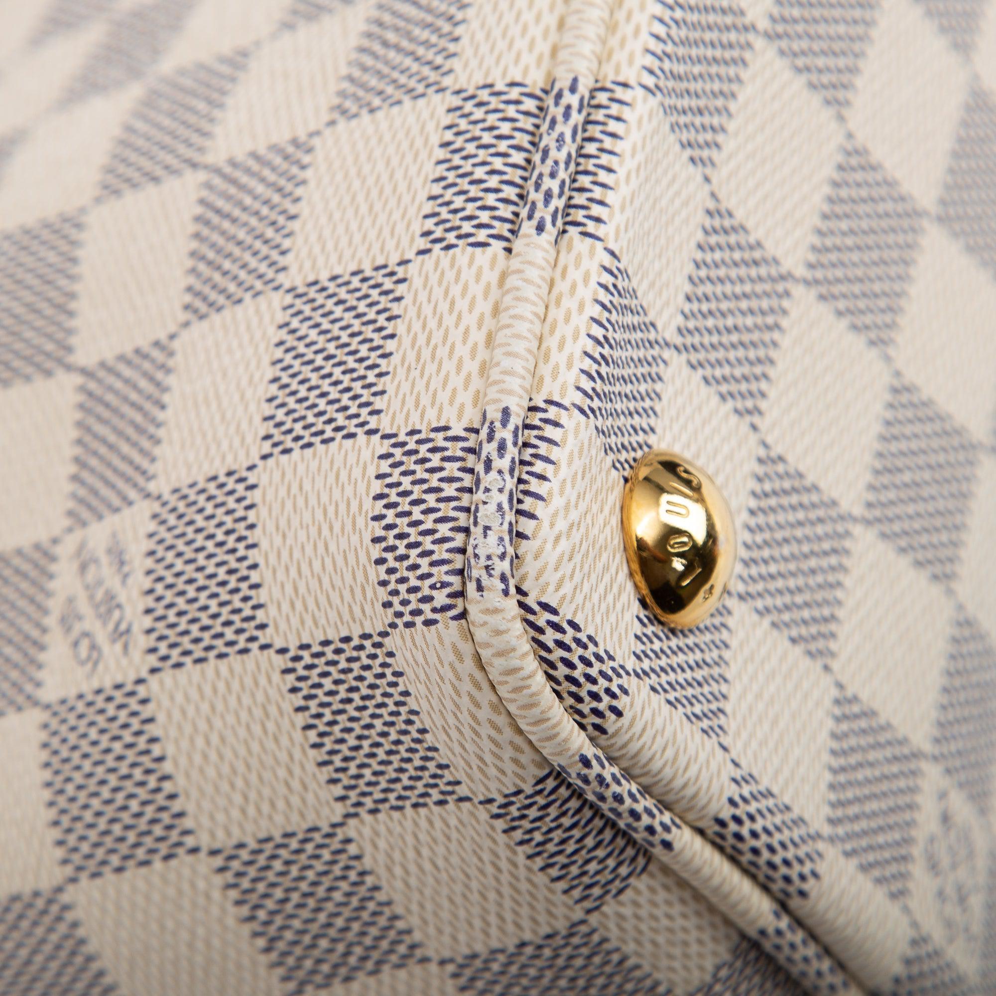 Louis Vuitton Damier Azur Calvi Tote w/ Box & Receipt