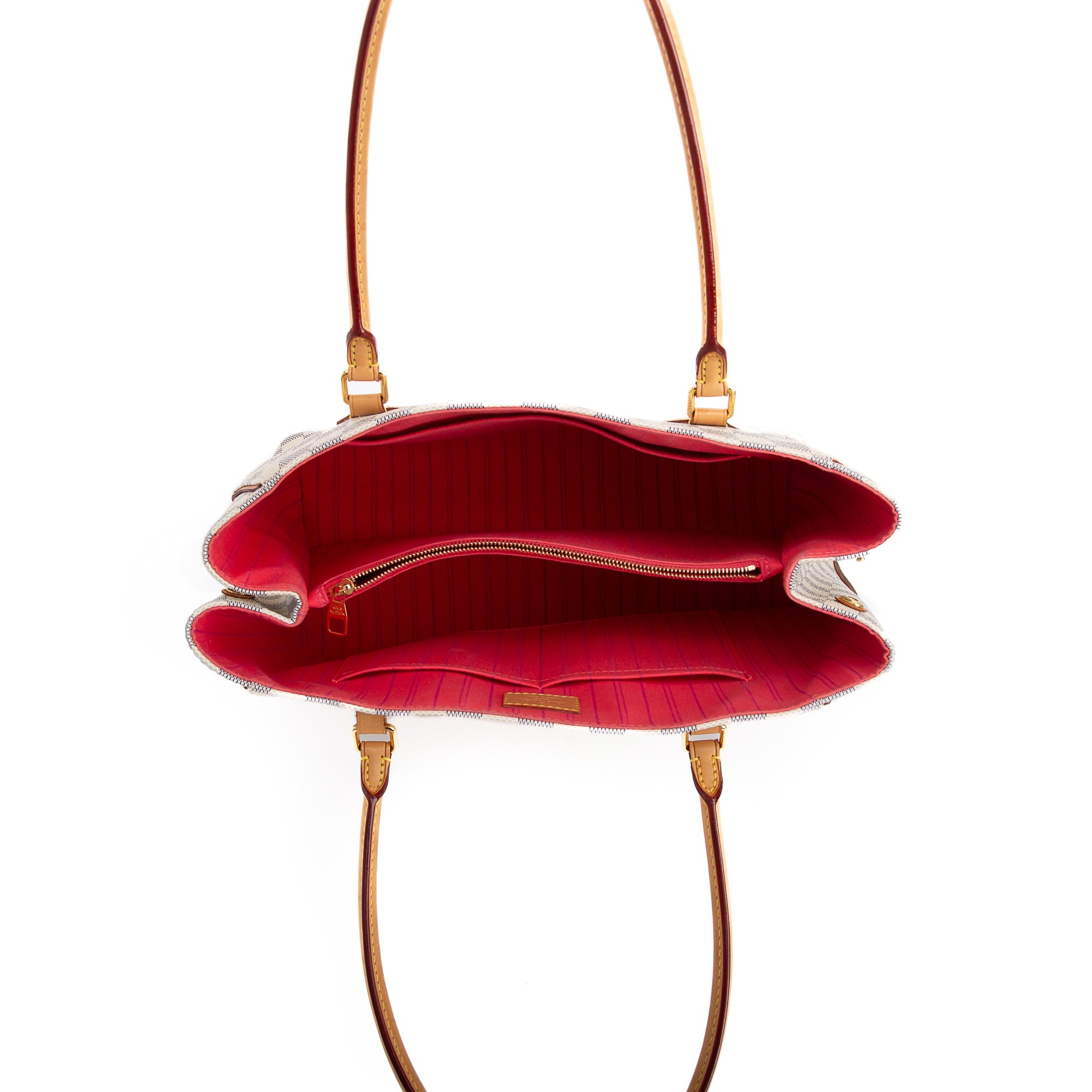 Louis Vuitton Damier Azur Calvi Tote w/ Box & Receipt