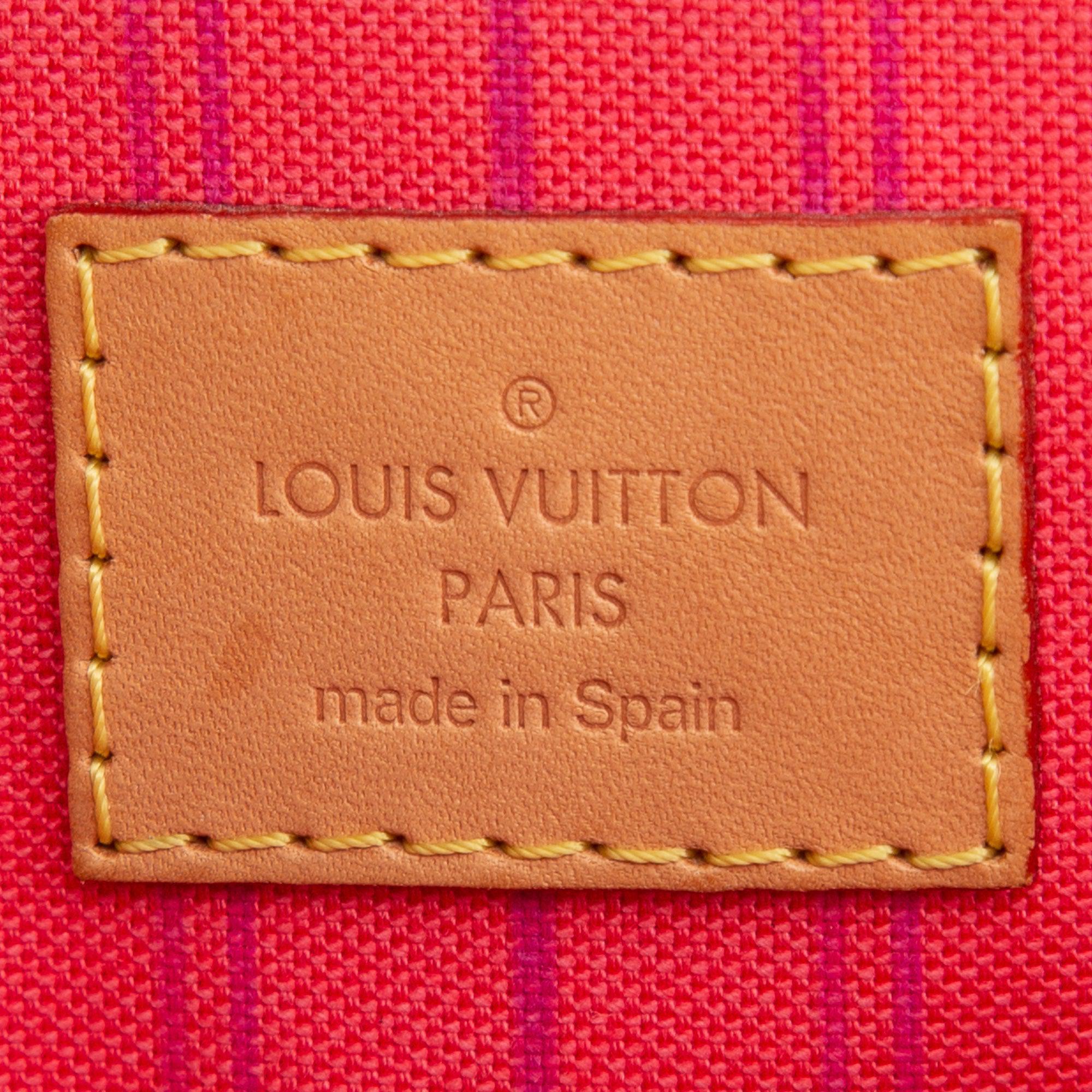 Louis Vuitton Damier Azur Calvi Tote w/ Box & Receipt