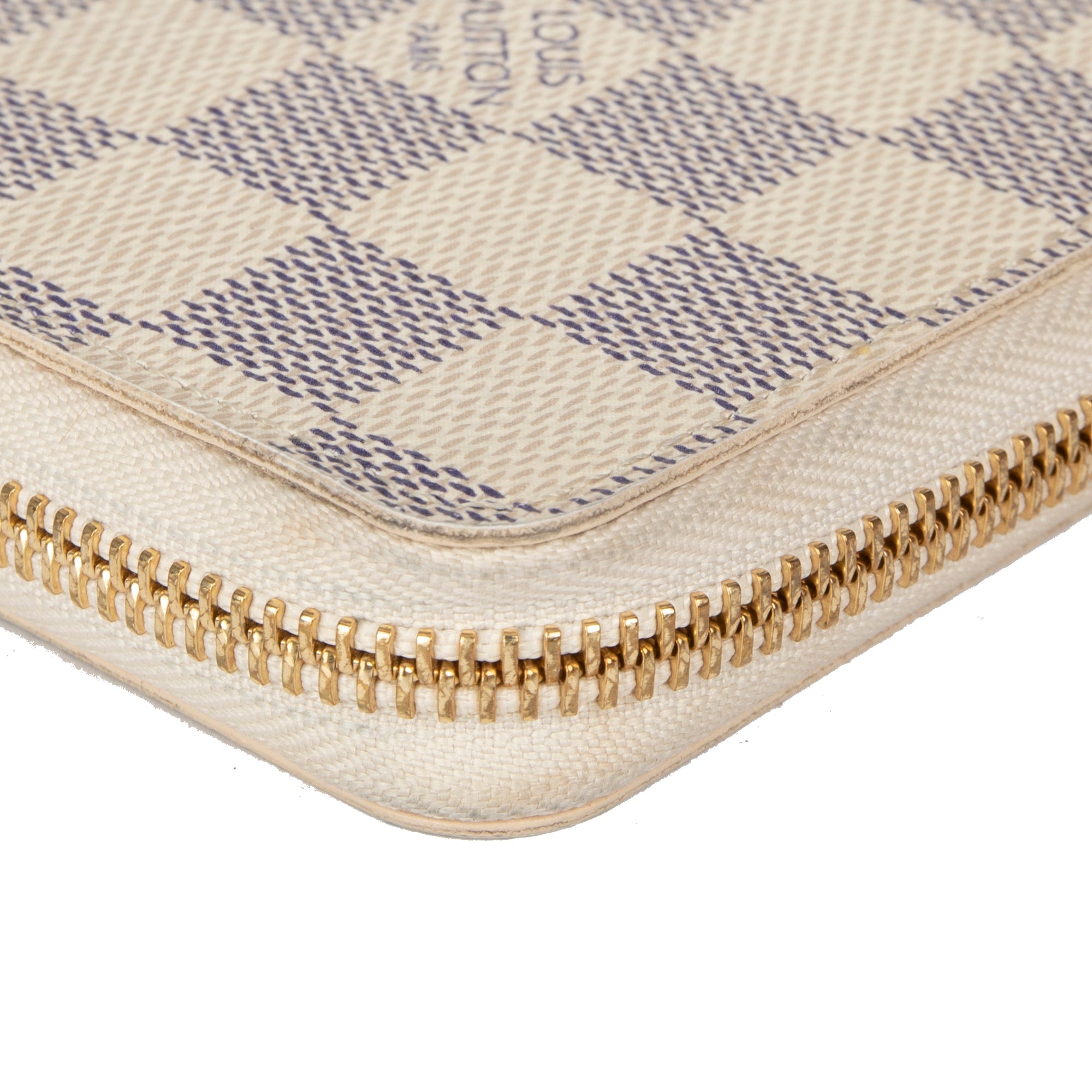 Louis Vuitton Damier Azur Clemence Wallet
